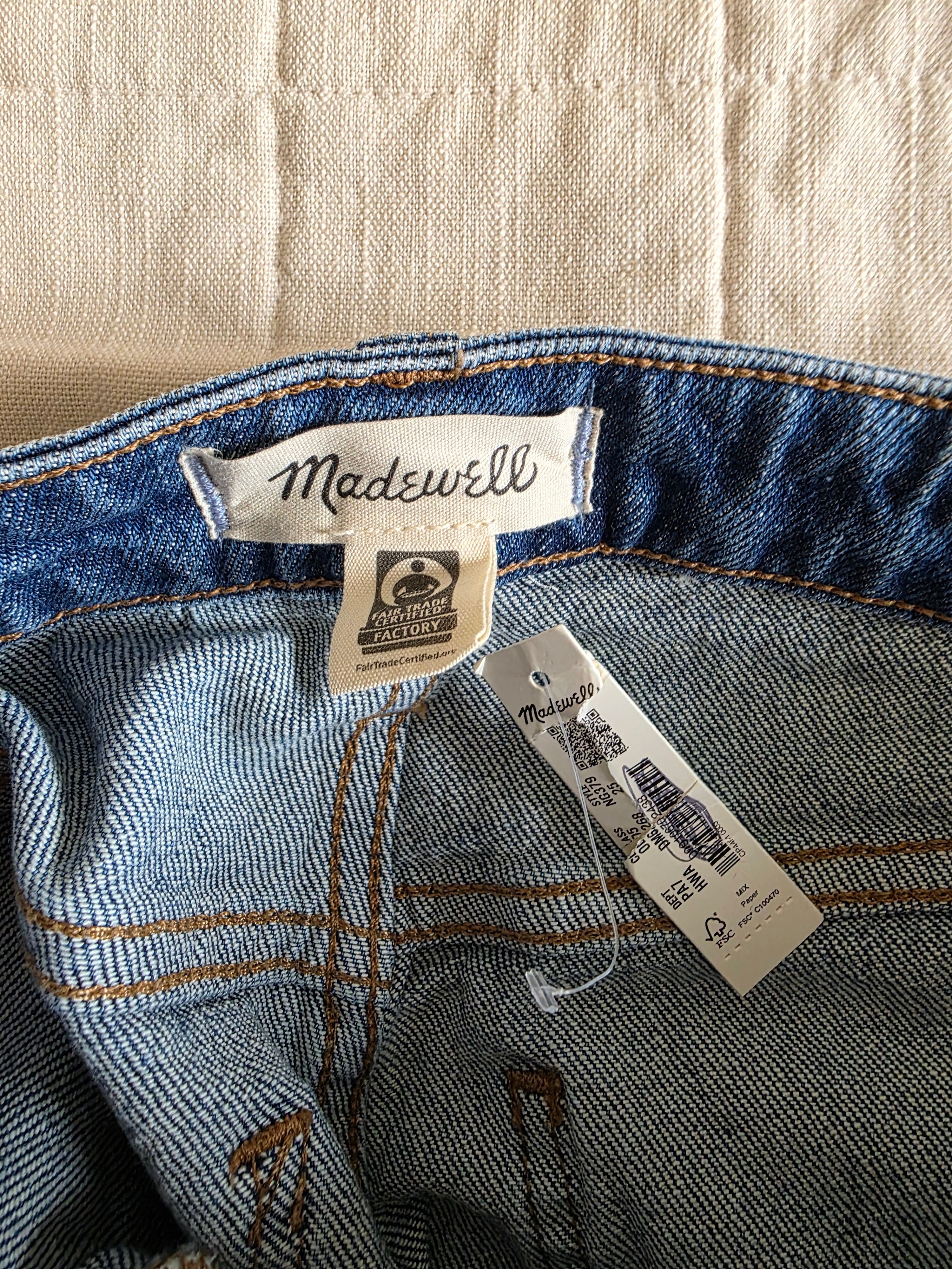 NEW Madewell Perfect Vintage Jeans (25)