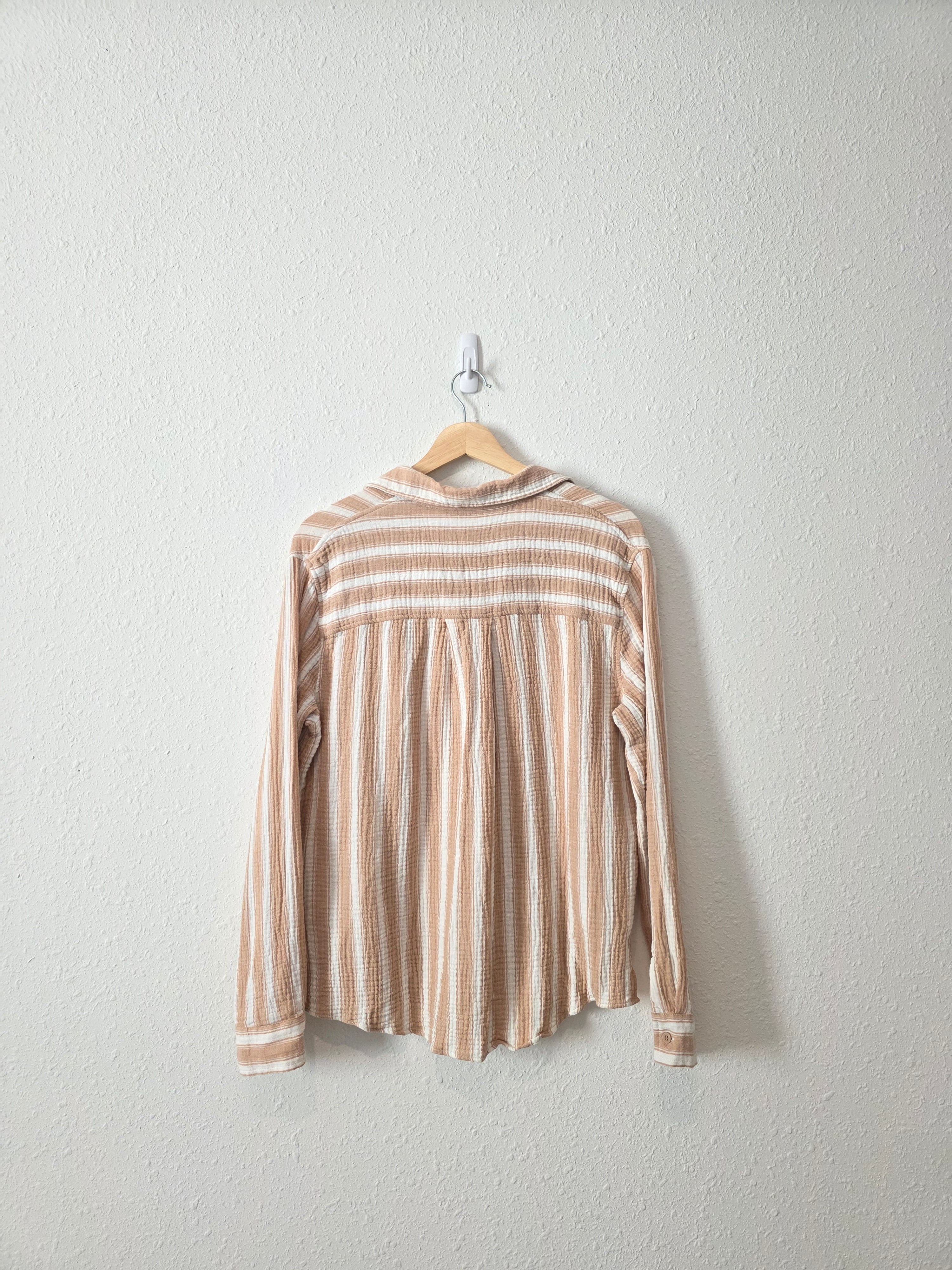 Gentle Fawn Cotton Gauze Button Up (M)