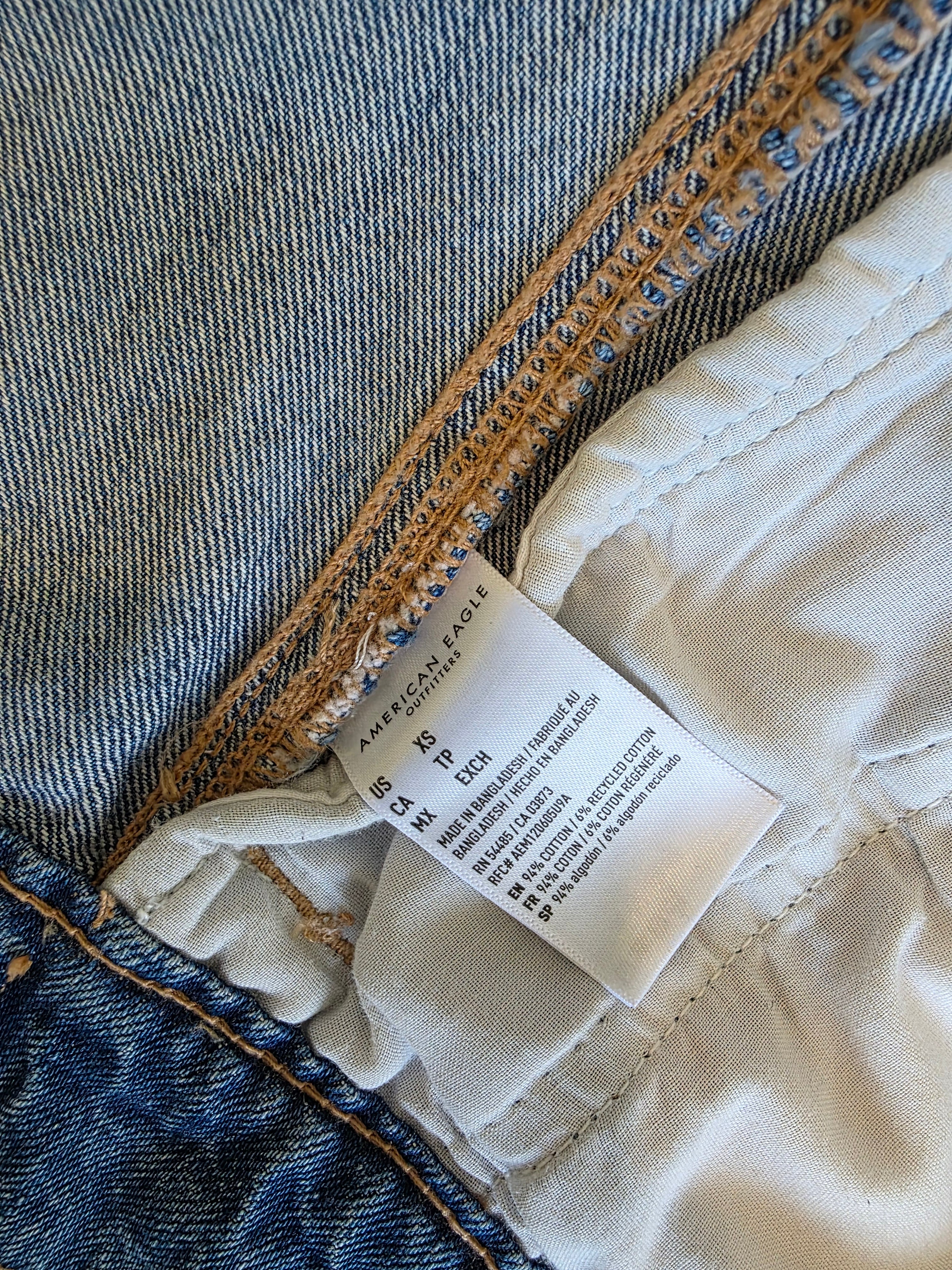 Oversized Denim Vest (XS)