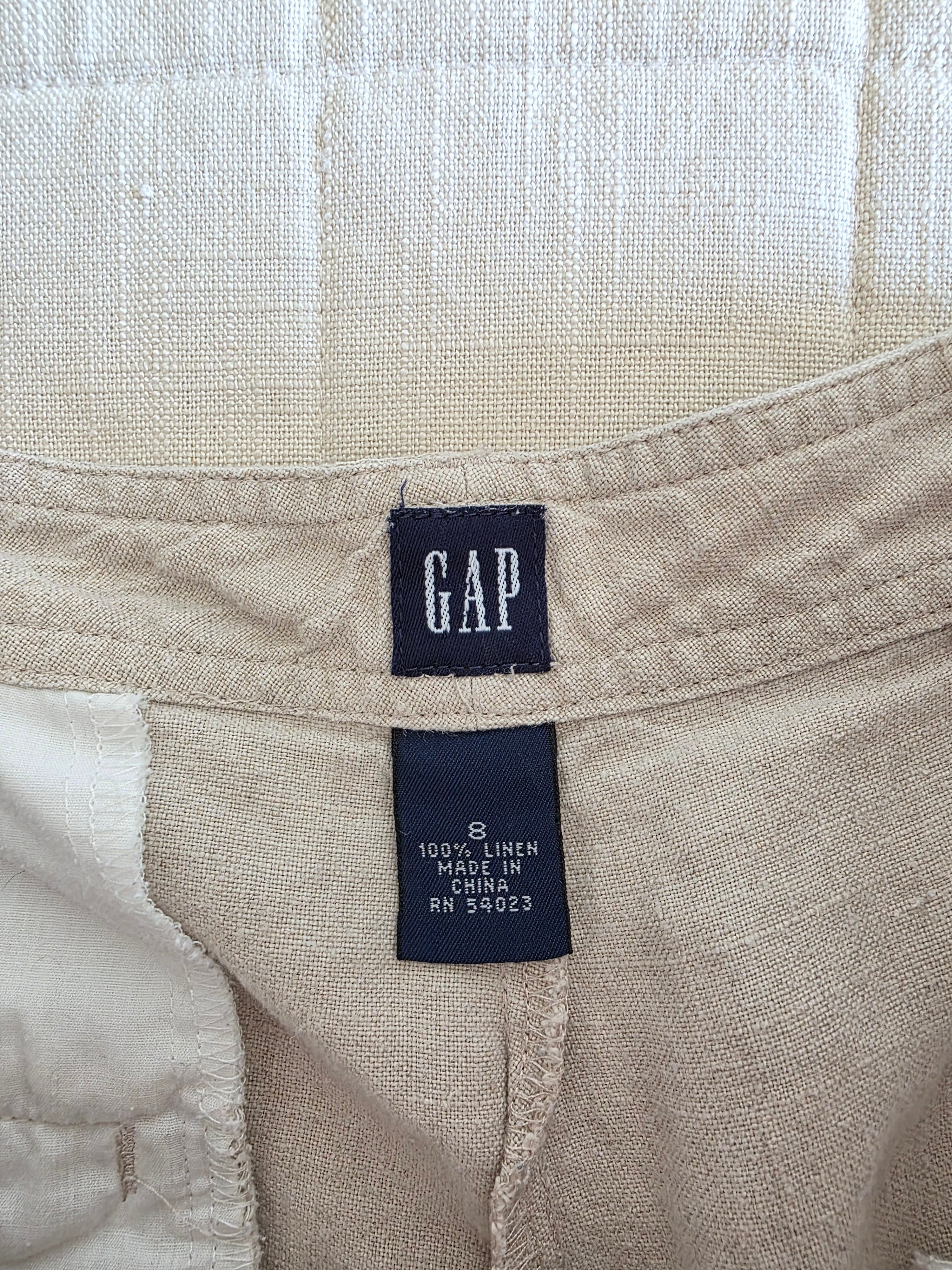 Vintage Gap Linen Shorts (8)