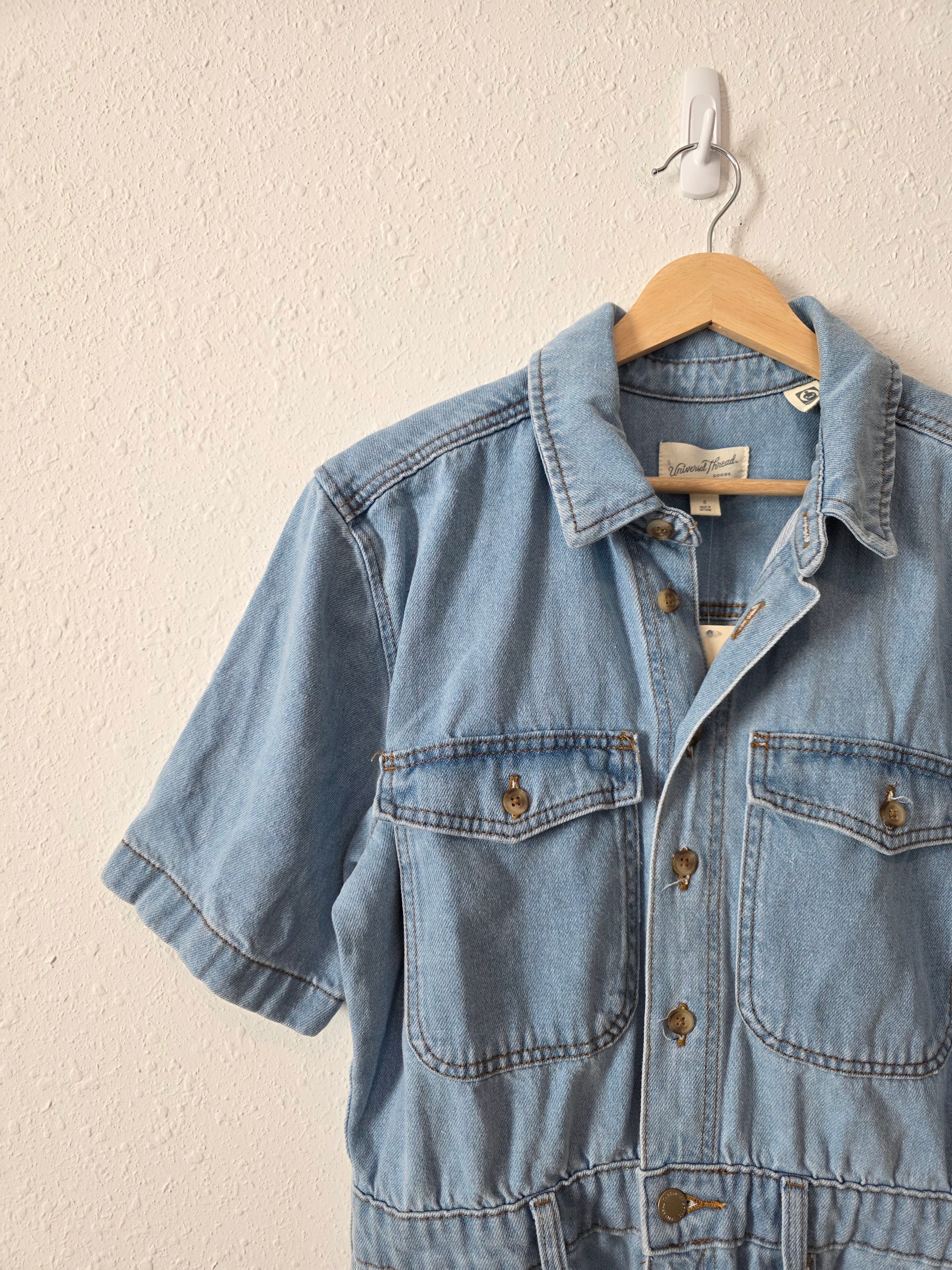NEW Denim Coverall Romper (8)
