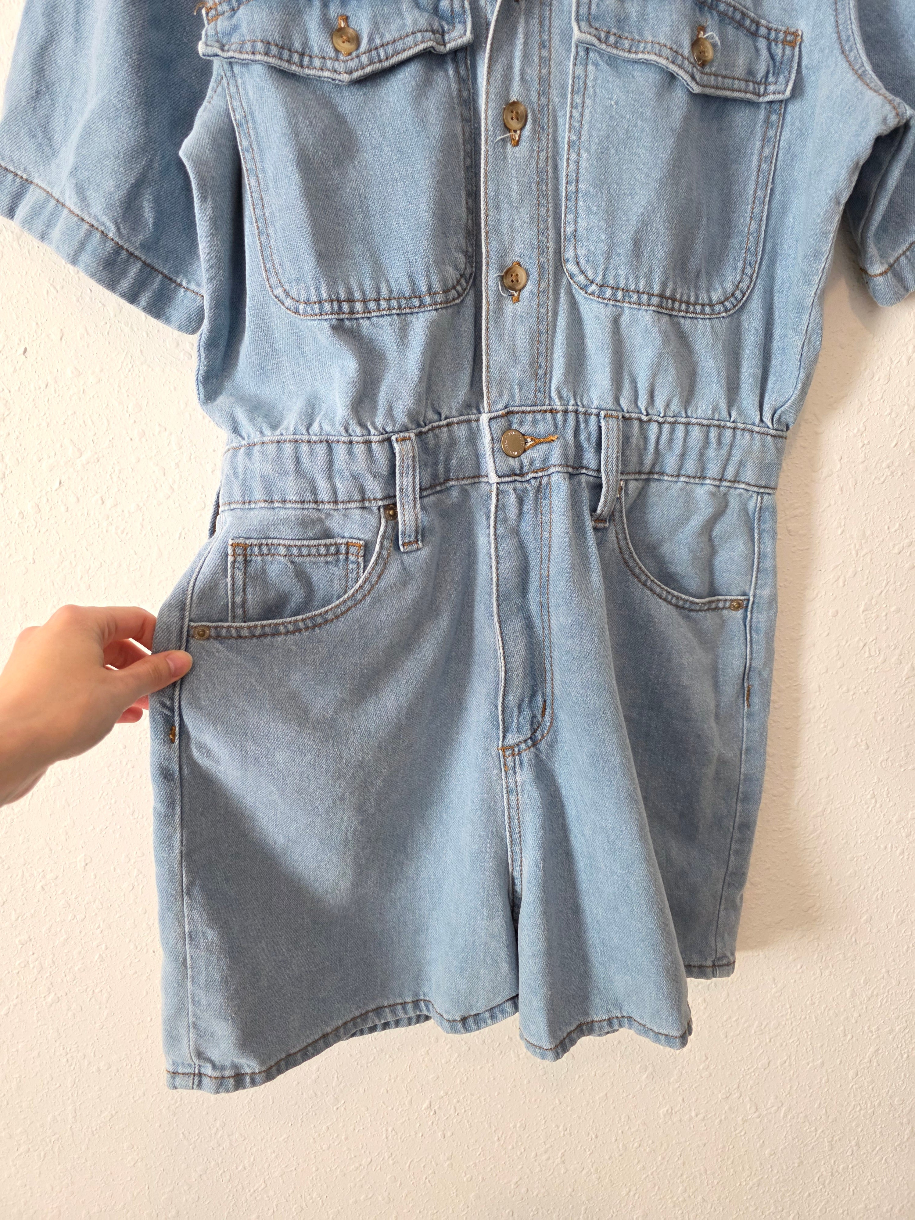NEW Denim Coverall Romper (8)
