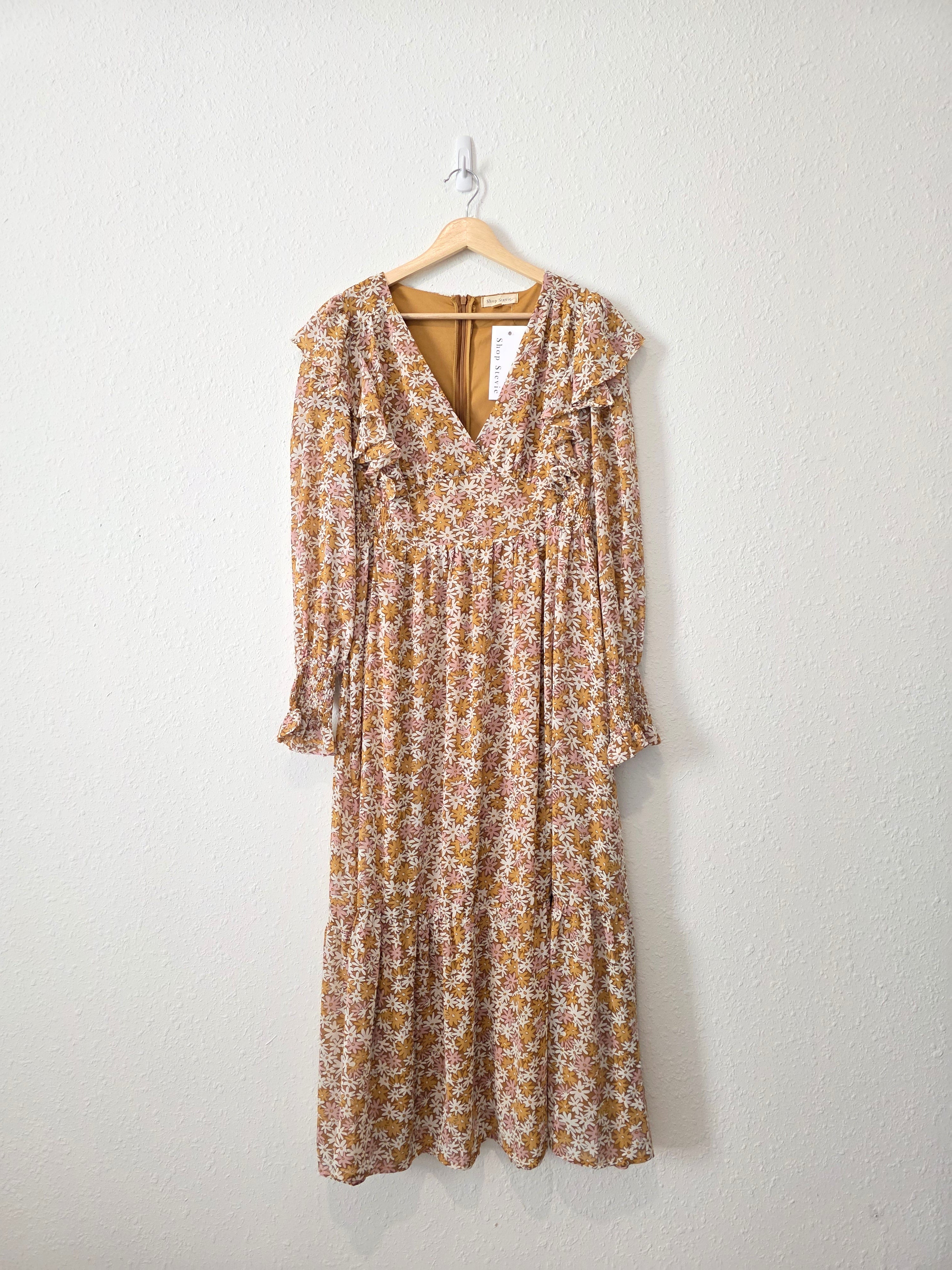 NEW Shop Stevie Floral Midi Dress (L)