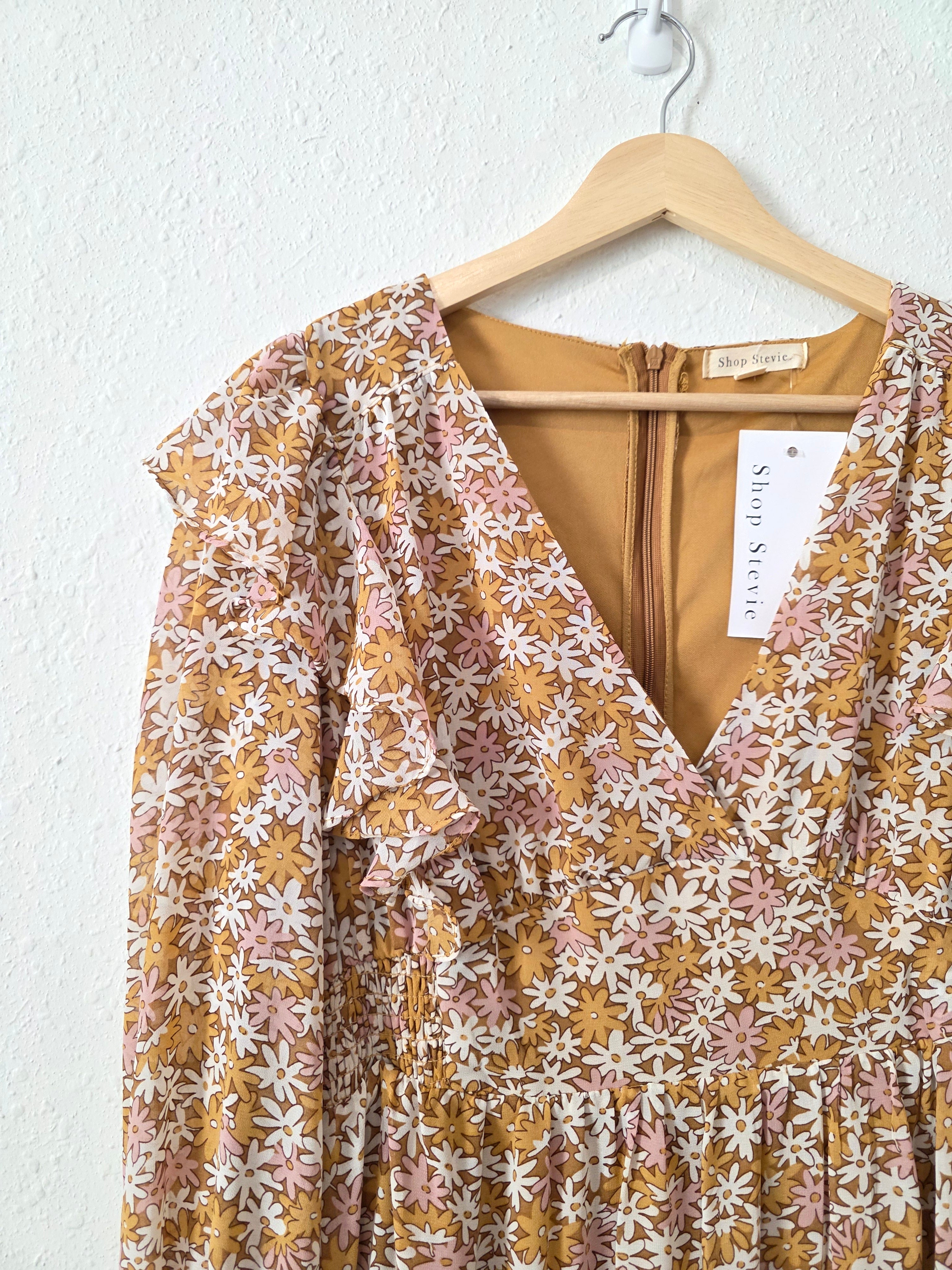 NEW Shop Stevie Floral Midi Dress (L)