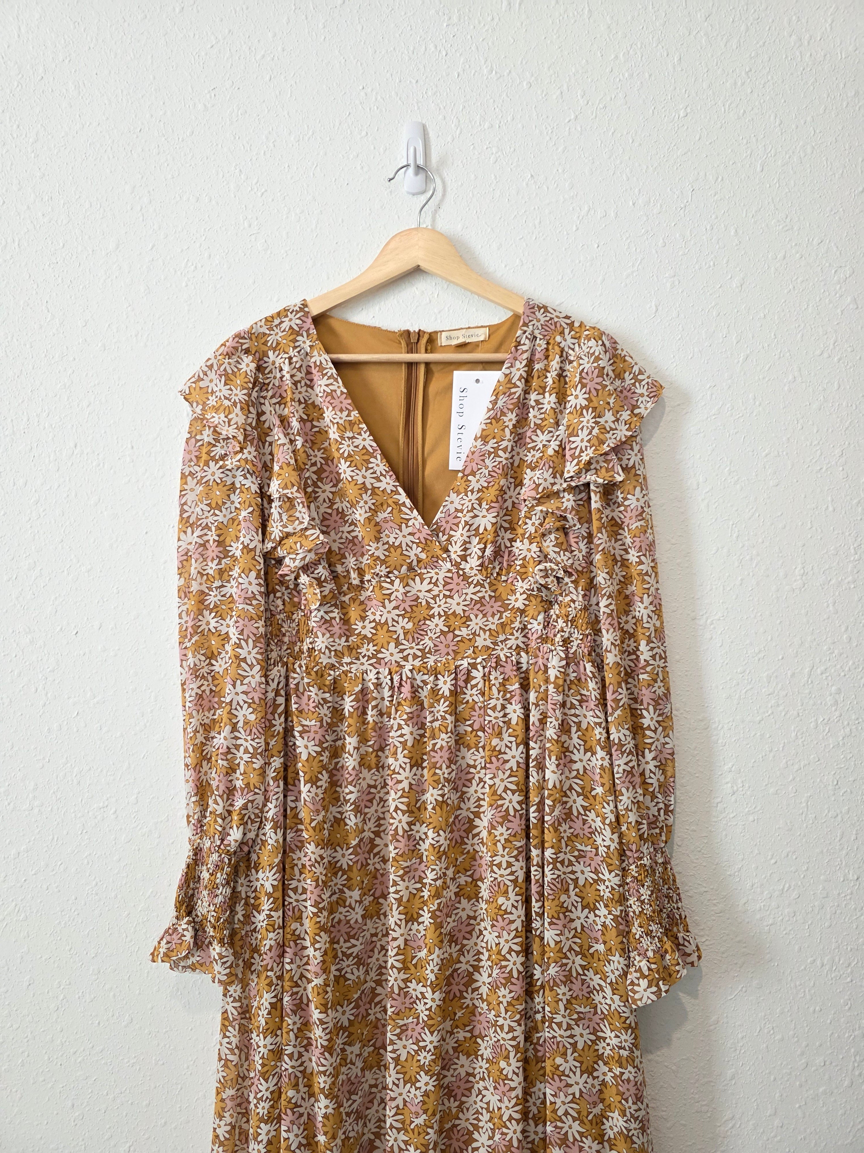 NEW Shop Stevie Floral Midi Dress (L)