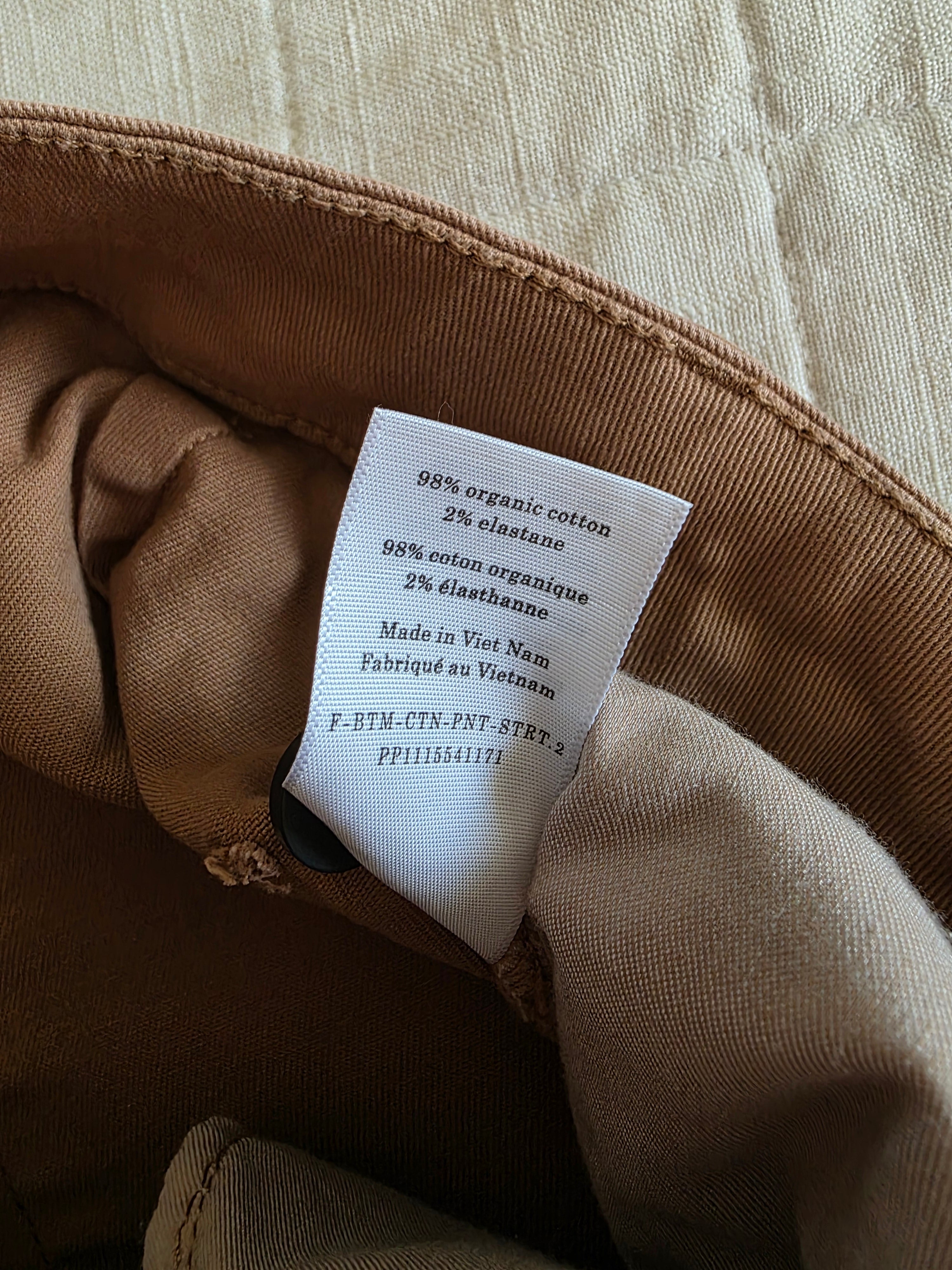 Everlane Organic Cotton Straight Pants (00)