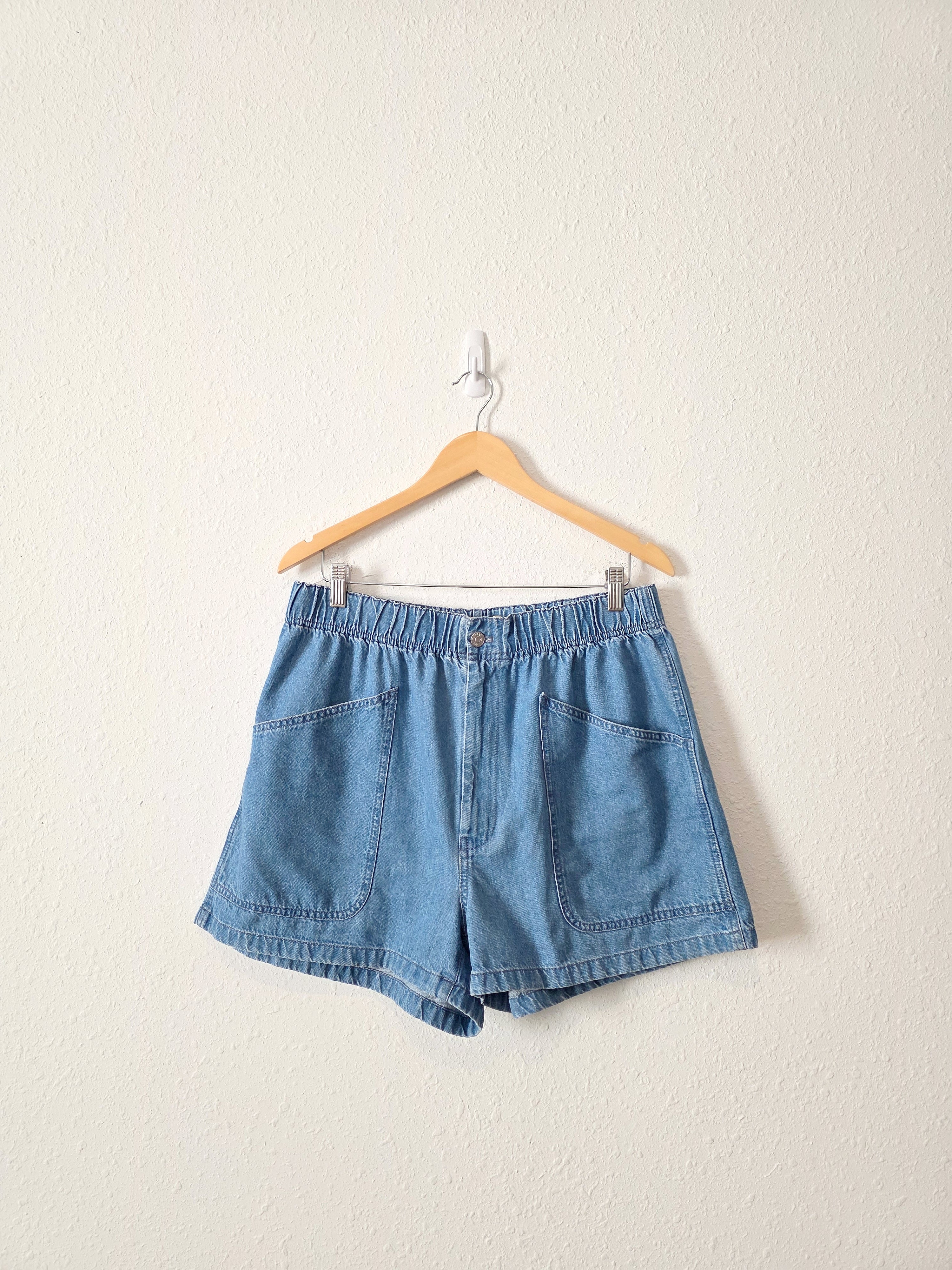 NEW Madewell Denim Pull On Shorts (30)