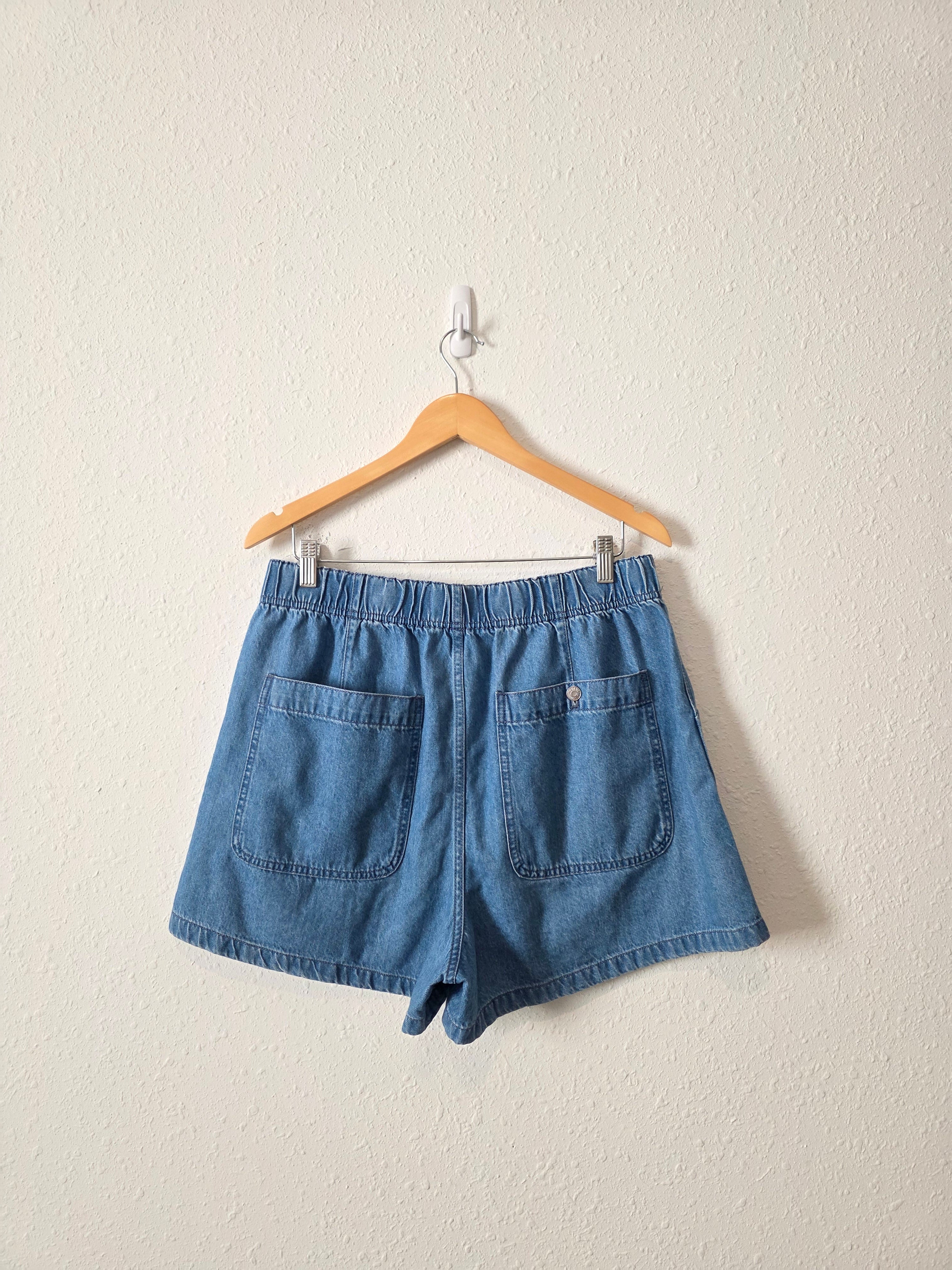 NEW Madewell Denim Pull On Shorts (30)