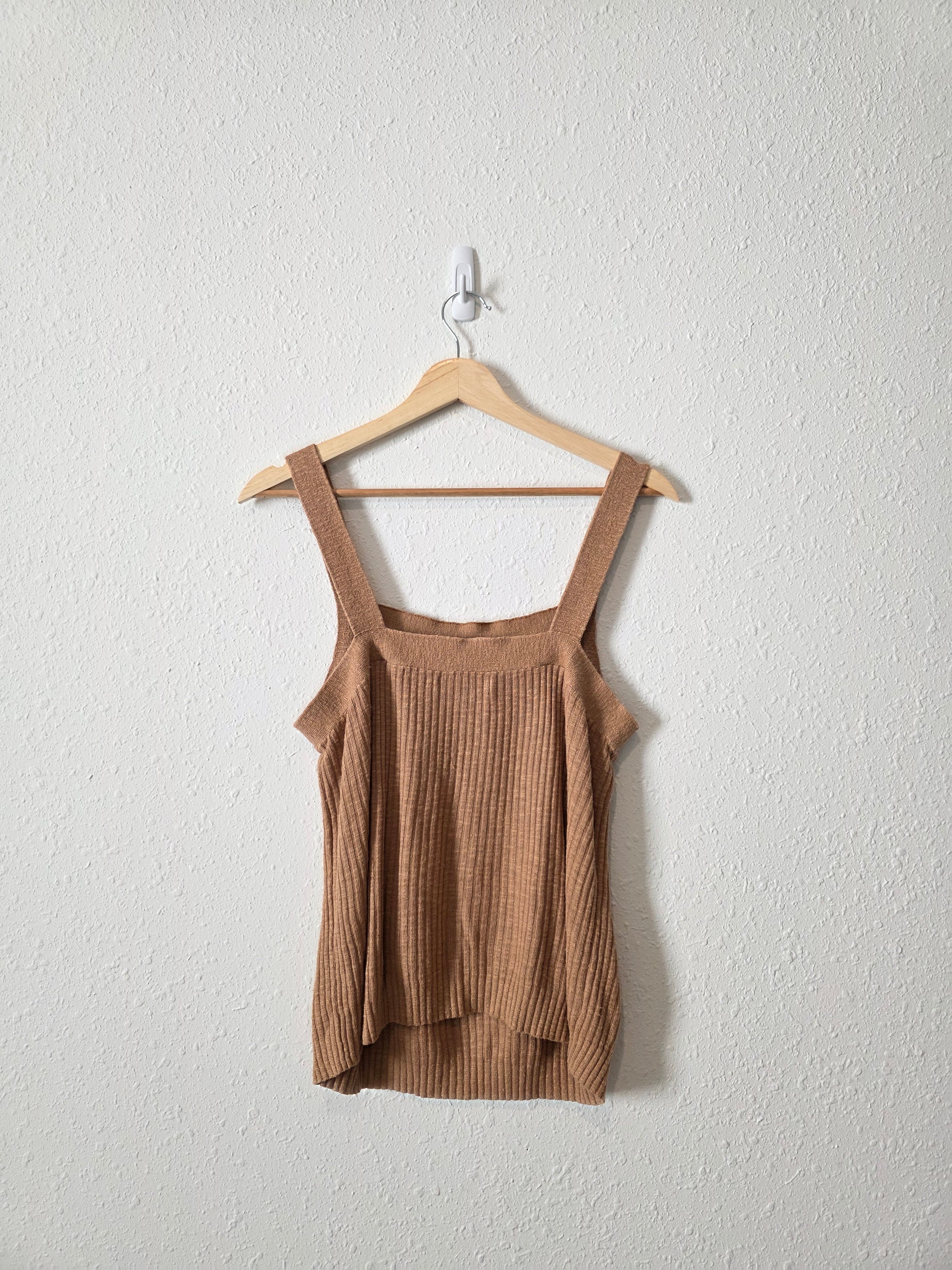 Banana Republic Brown Ribbed Tank (M)