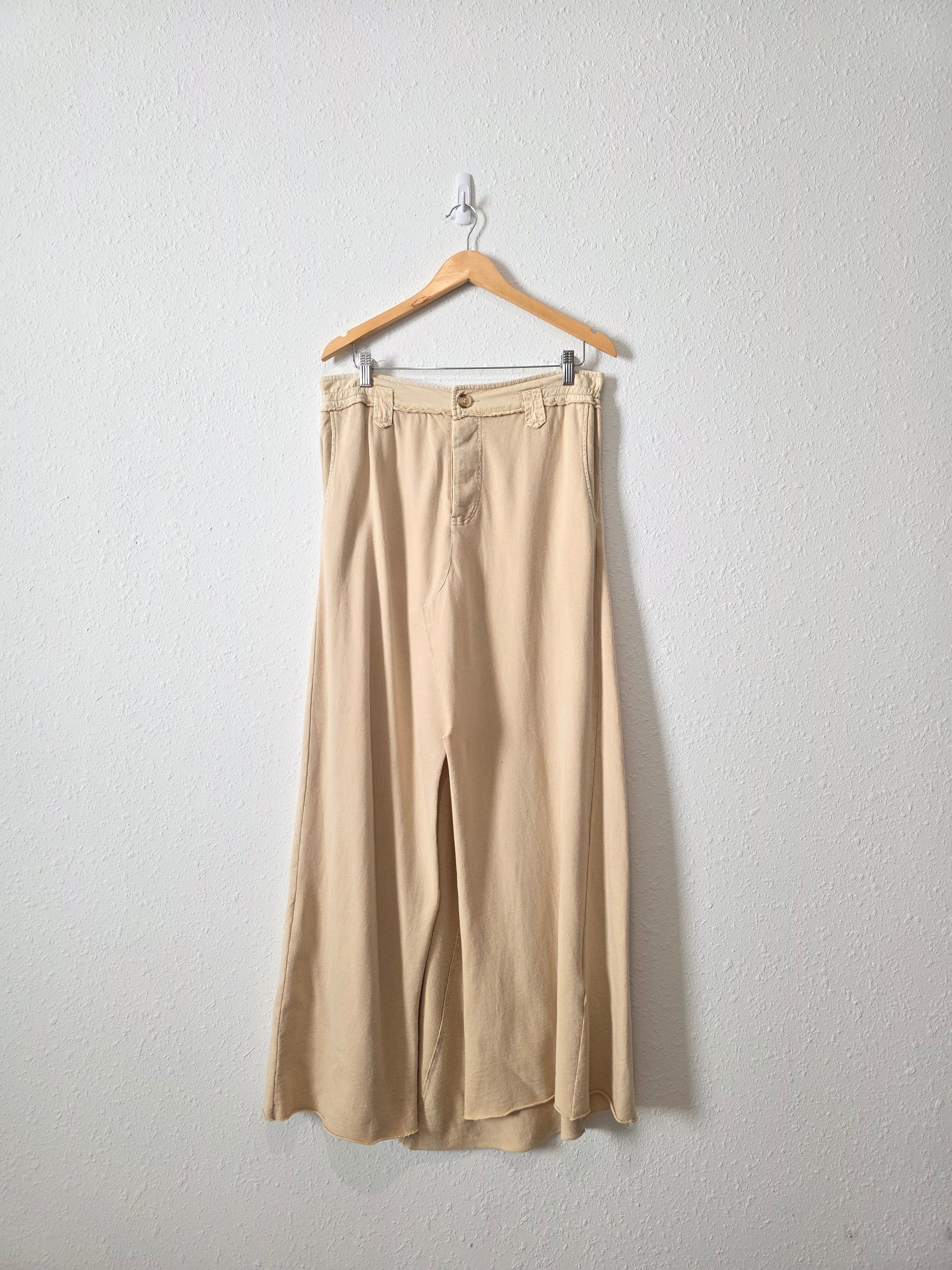Free People Cotton Maxi Skirt (XL)