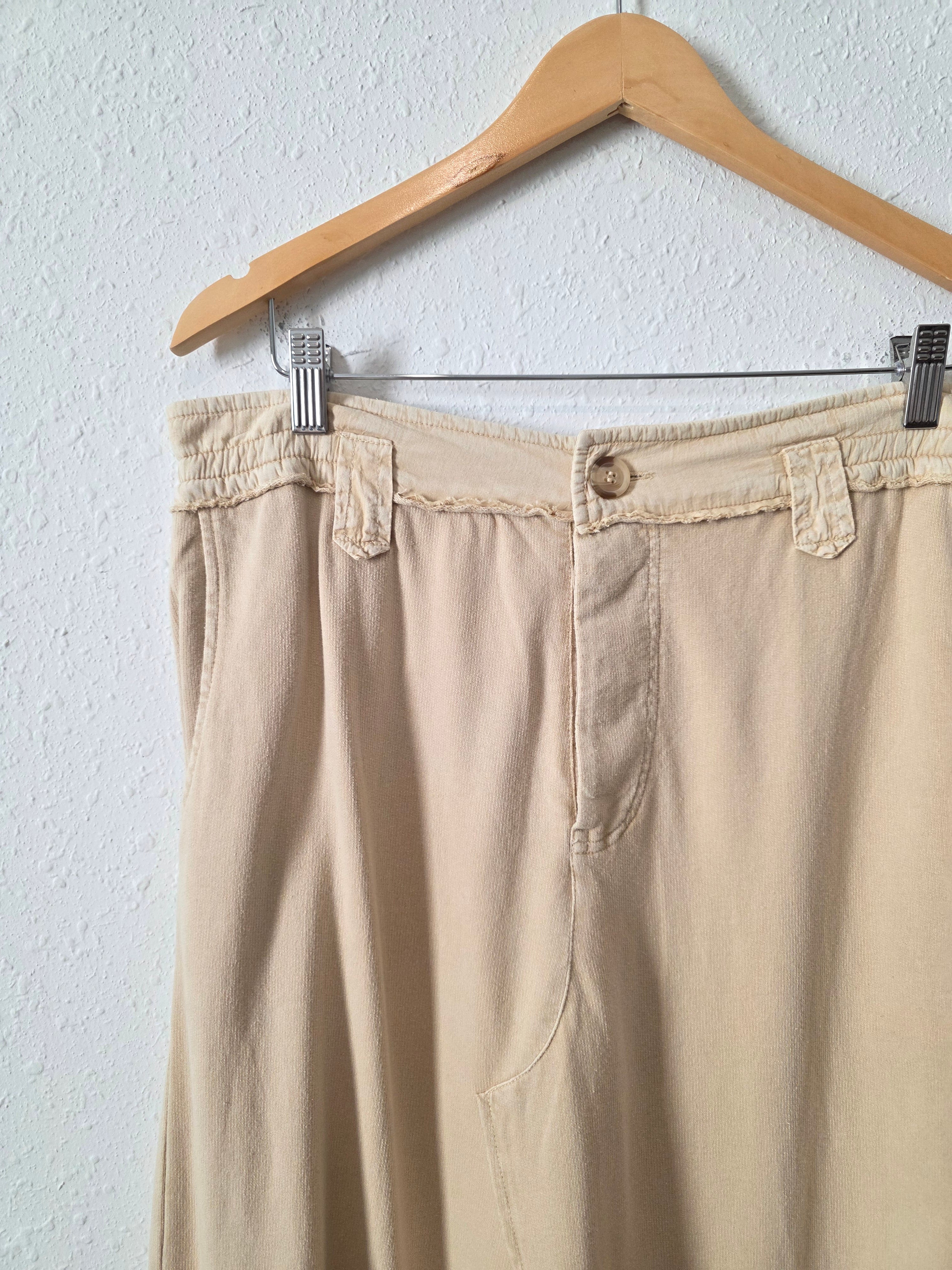 Free People Cotton Maxi Skirt (XL)