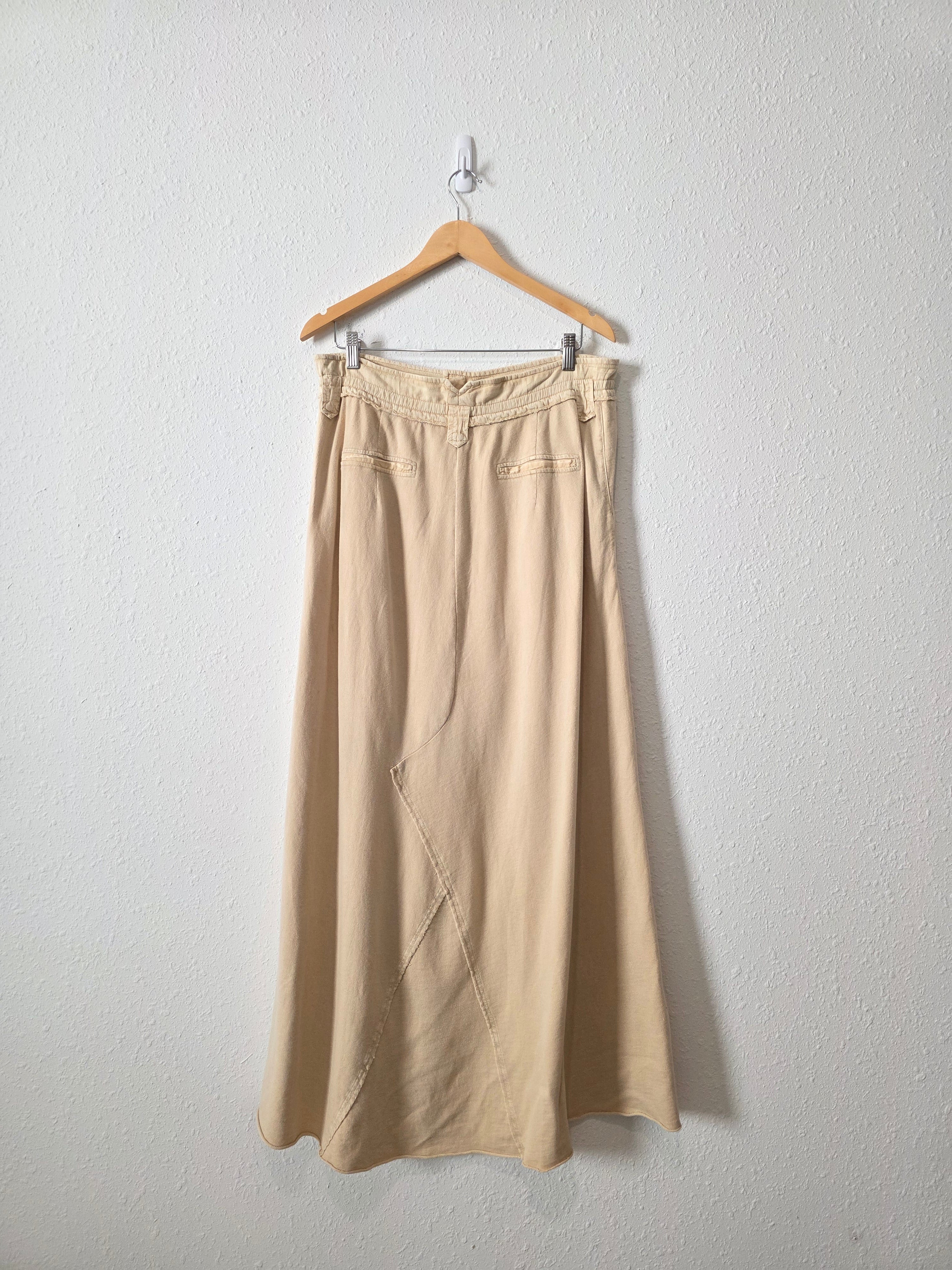 Free People Cotton Maxi Skirt (XL)