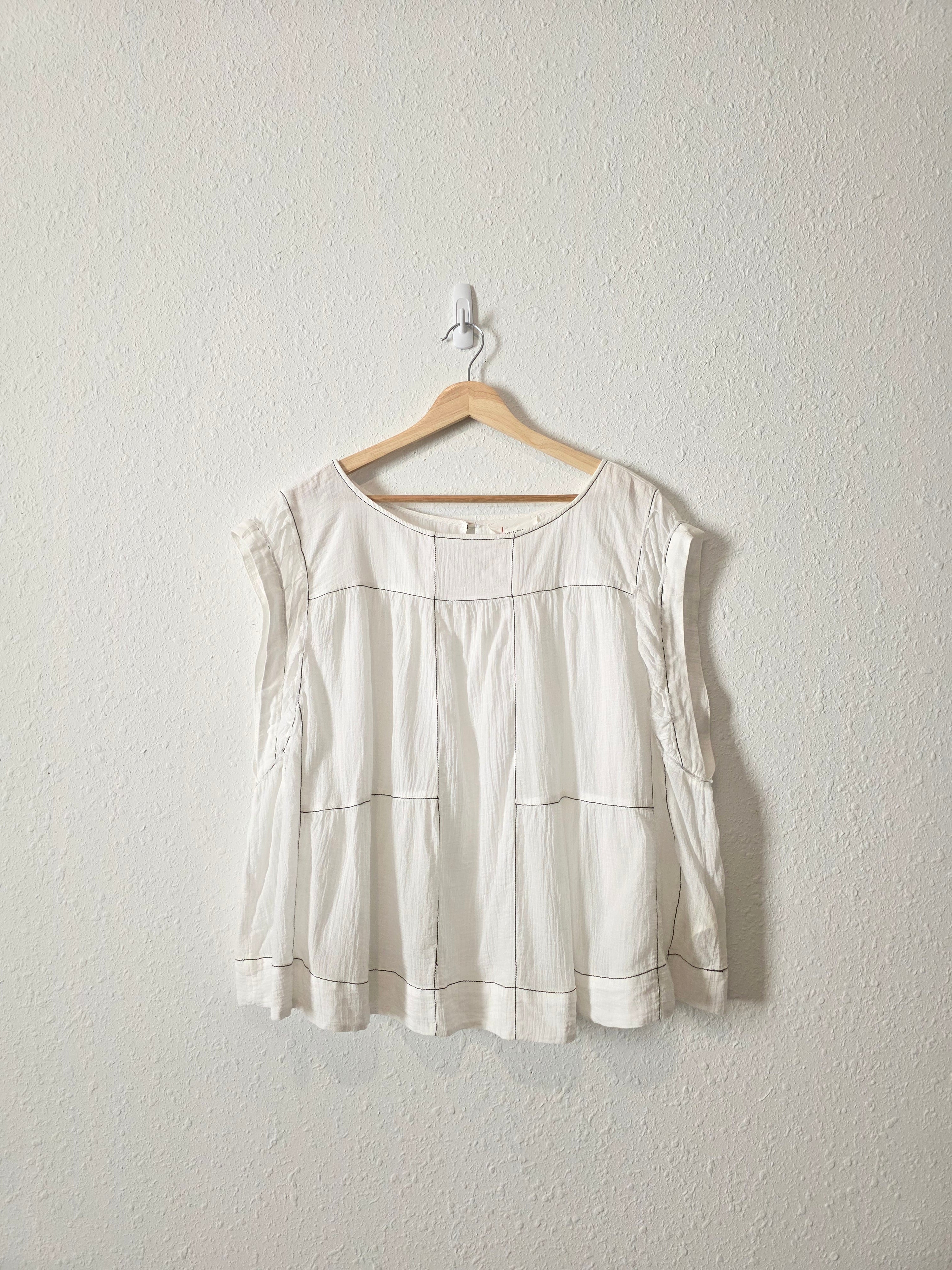 Anthropologie Cotton Babydoll Top (3X)