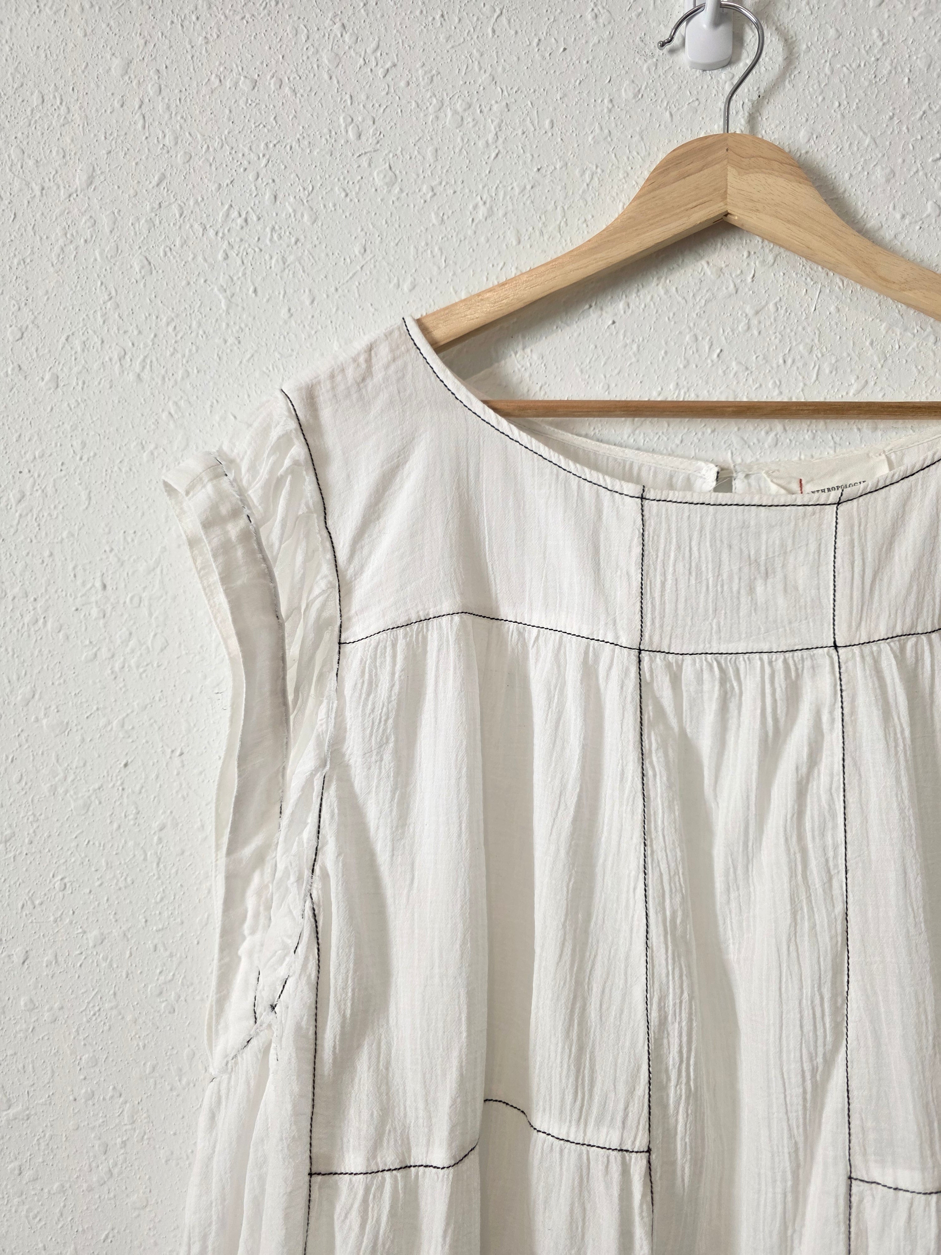 Anthropologie Cotton Babydoll Top (3X)