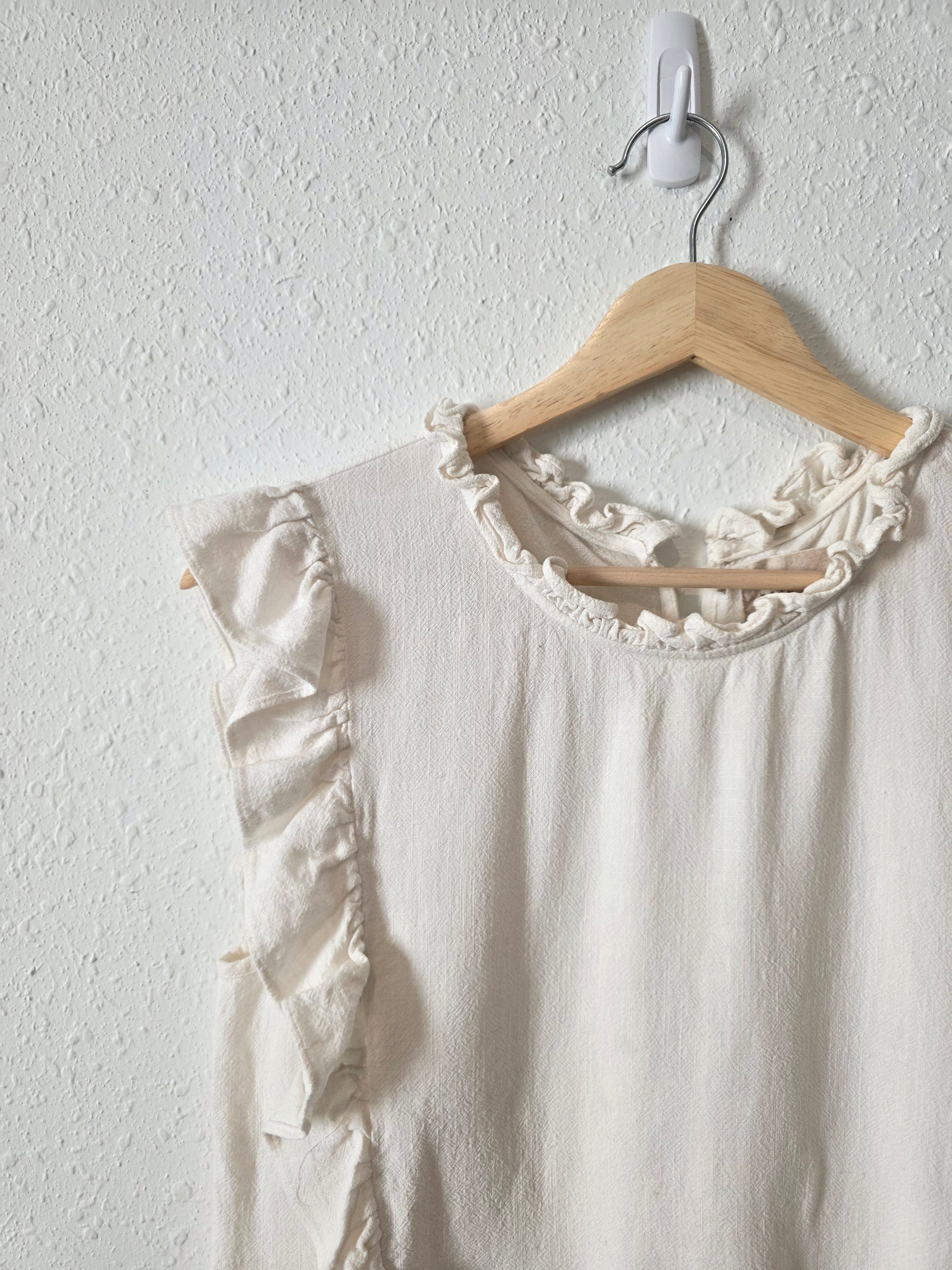 Moon River Cotton Linen Tank (S)