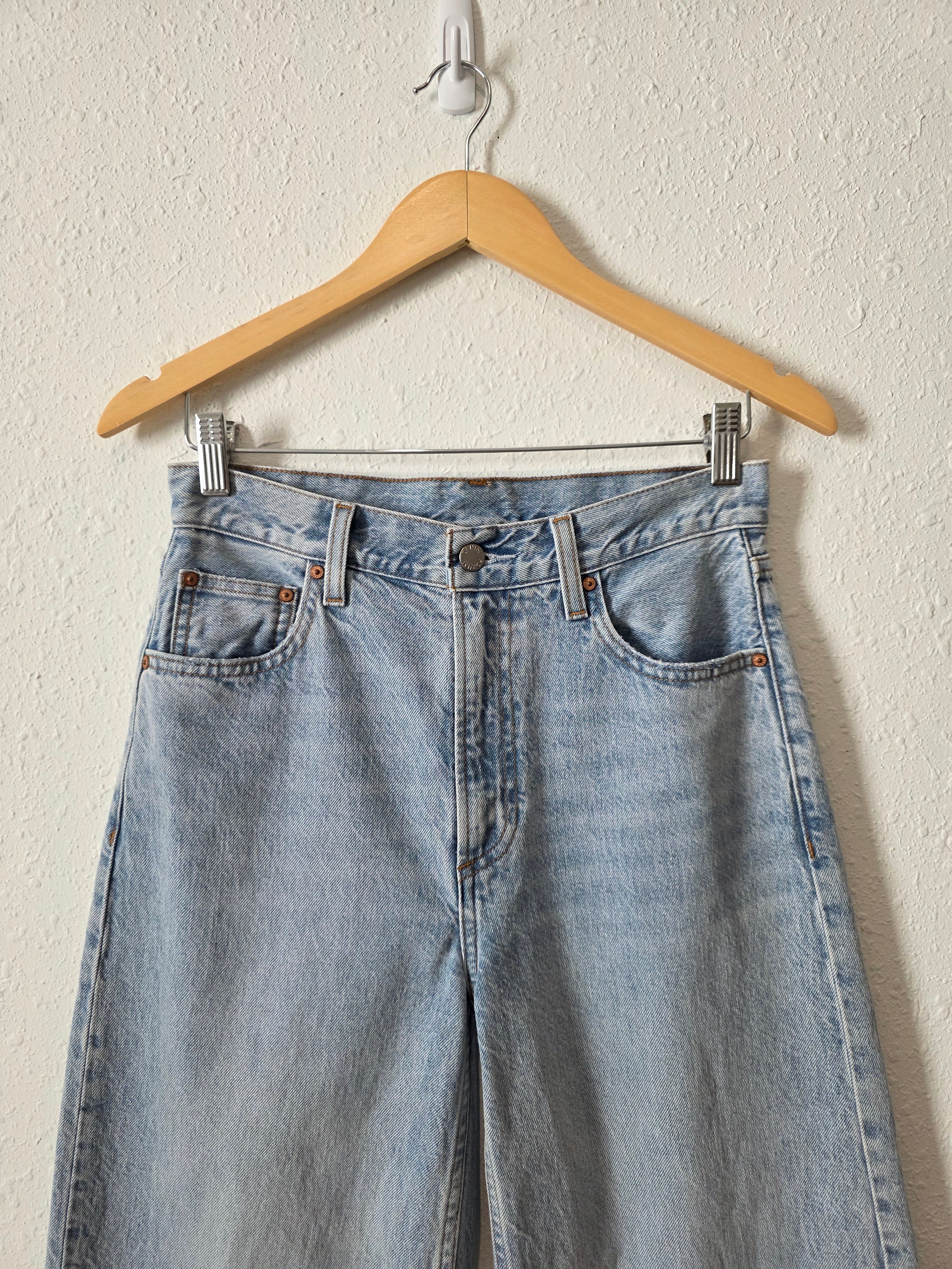 Denim Forum Wide Leg Jeans (24)