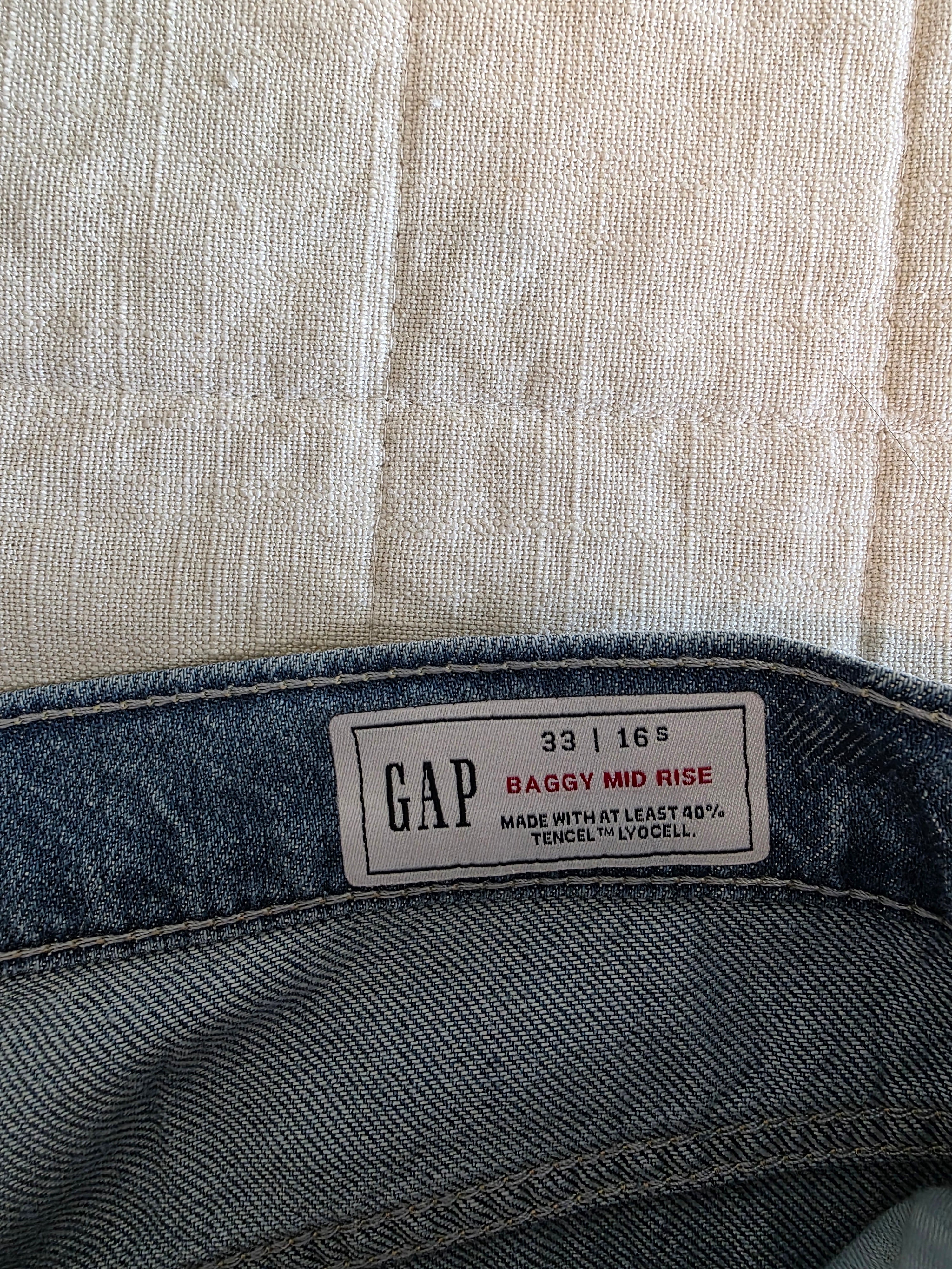 Gap Baggy Wide Leg Jeans (33/16)