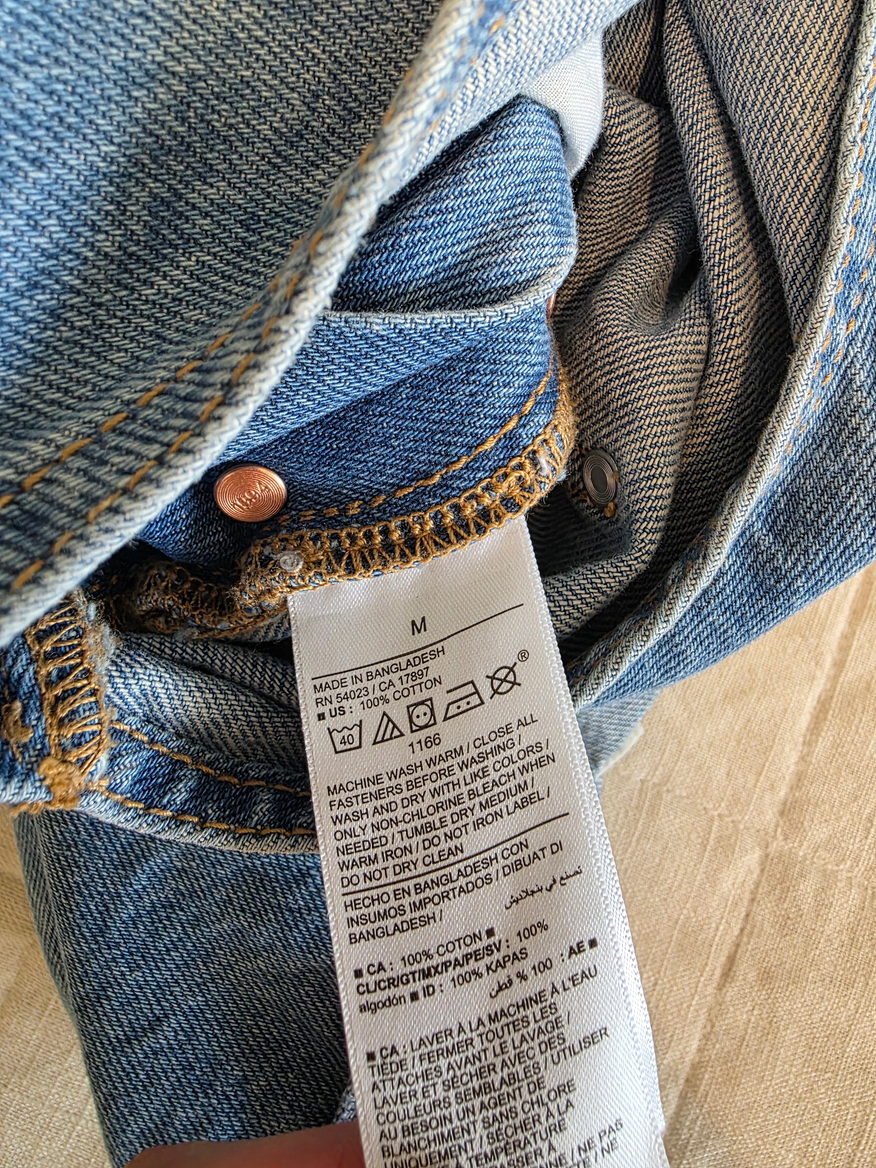 Relaxed Denim Shortalls (M)