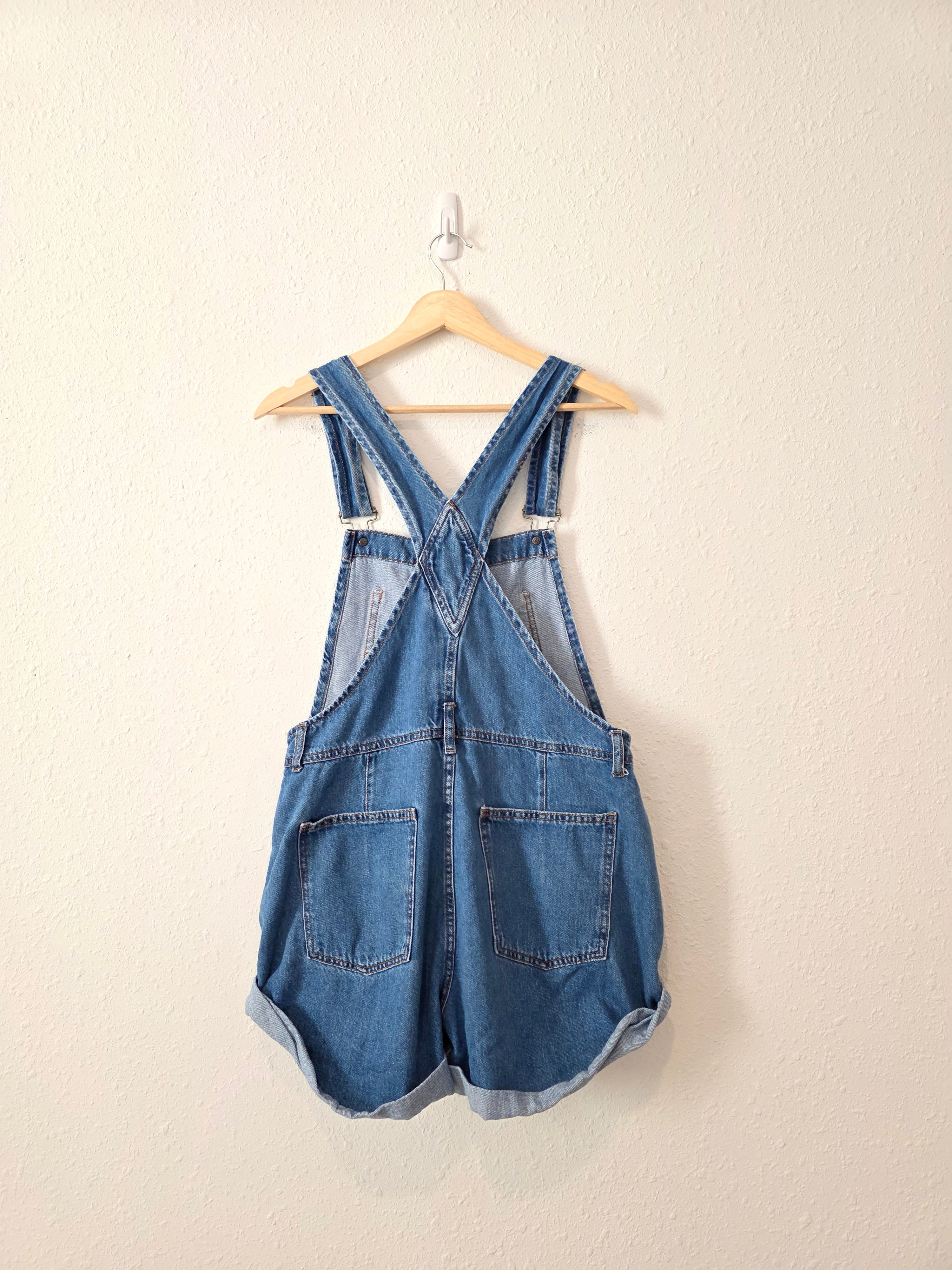 Free People Ziggy Denim Shortalls (S)