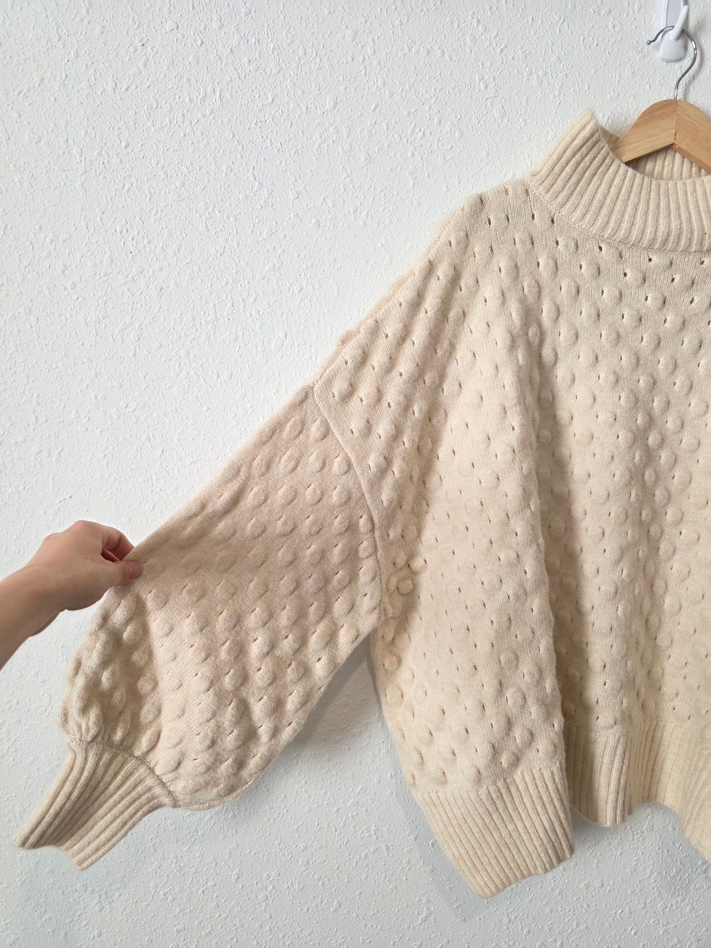 NEW Vrg Grl Textured Sweater (S)