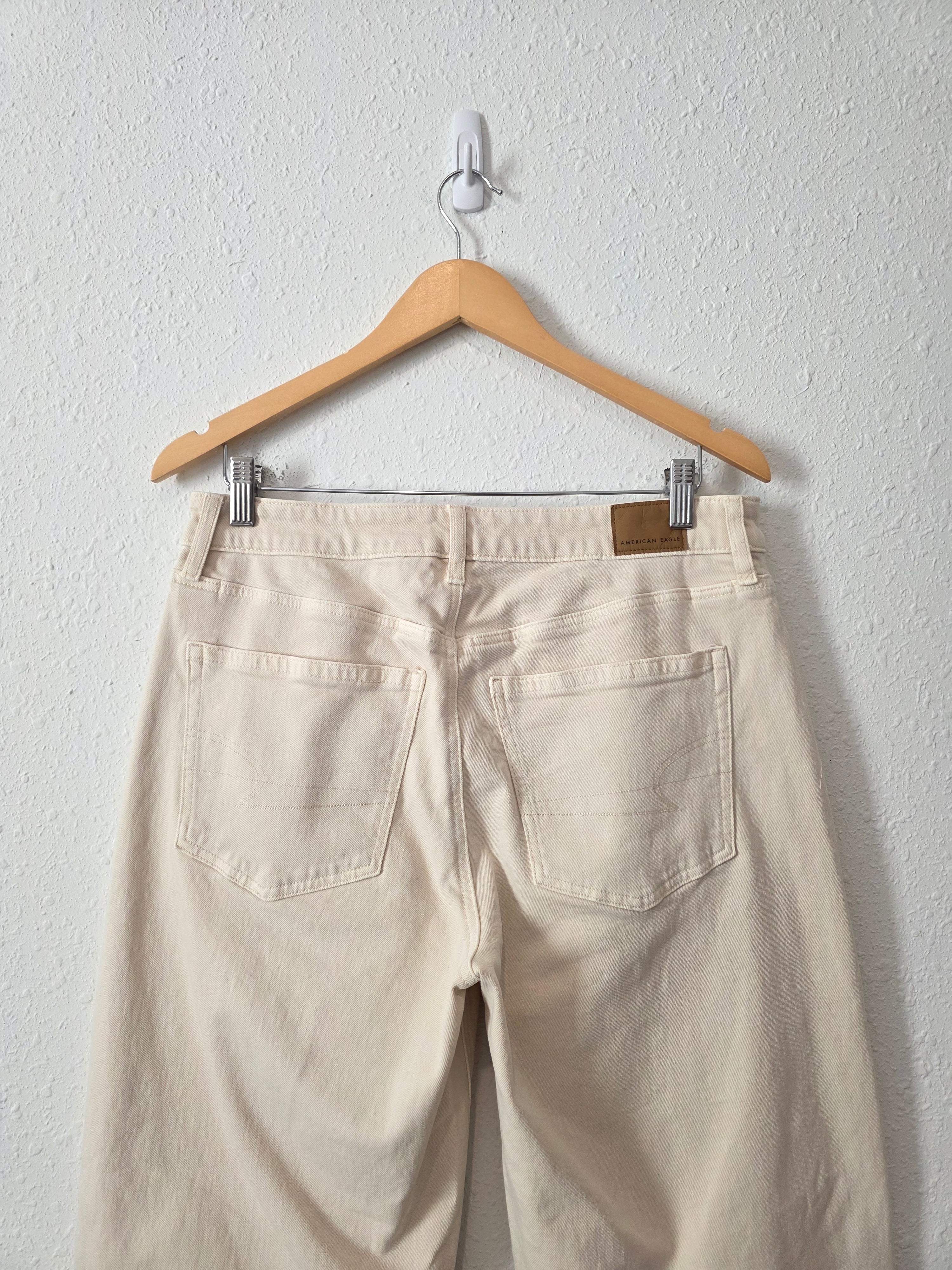 Cream Relaxed Barrel Jeans (8)