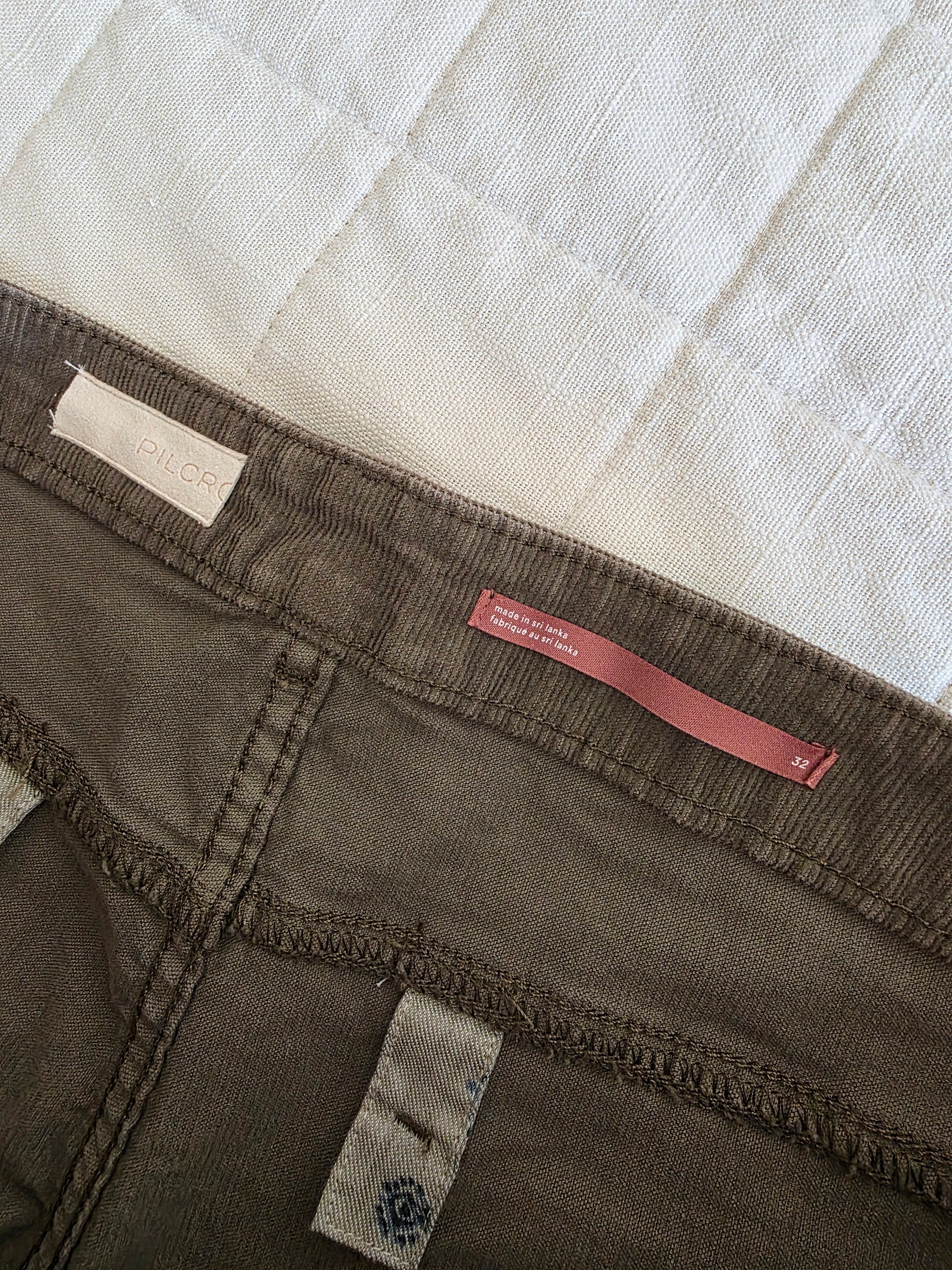 Anthropologie Brown Wide Leg Cord Pants (32)