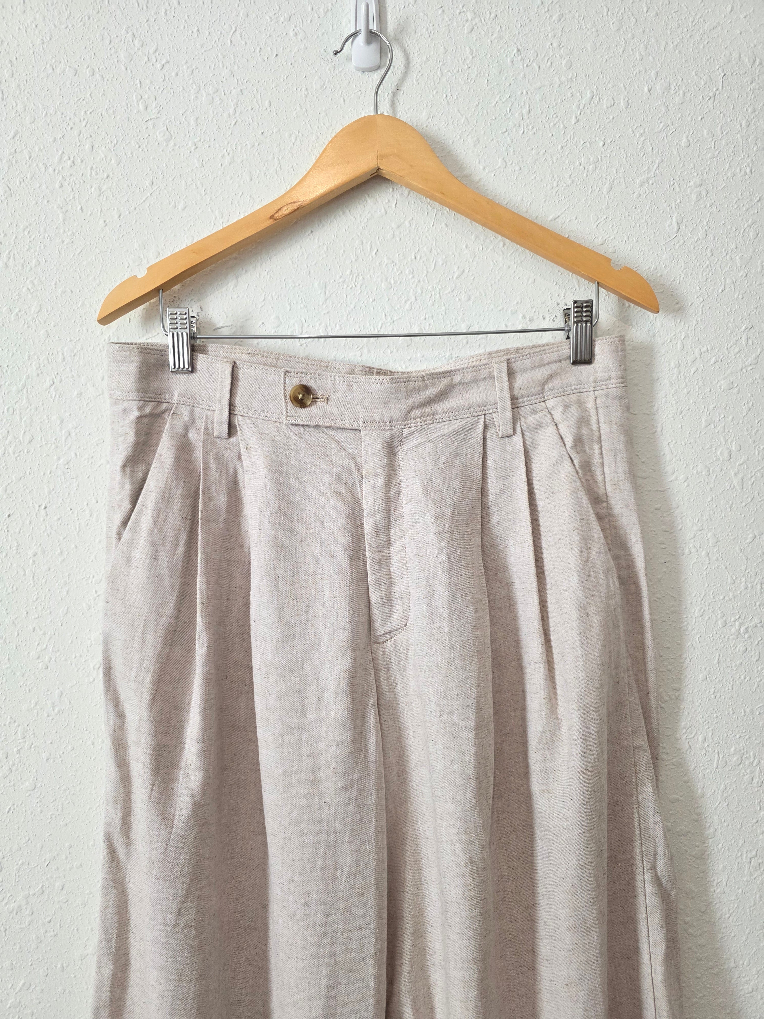 Banana Republic Wide Leg Linen Pants (8)