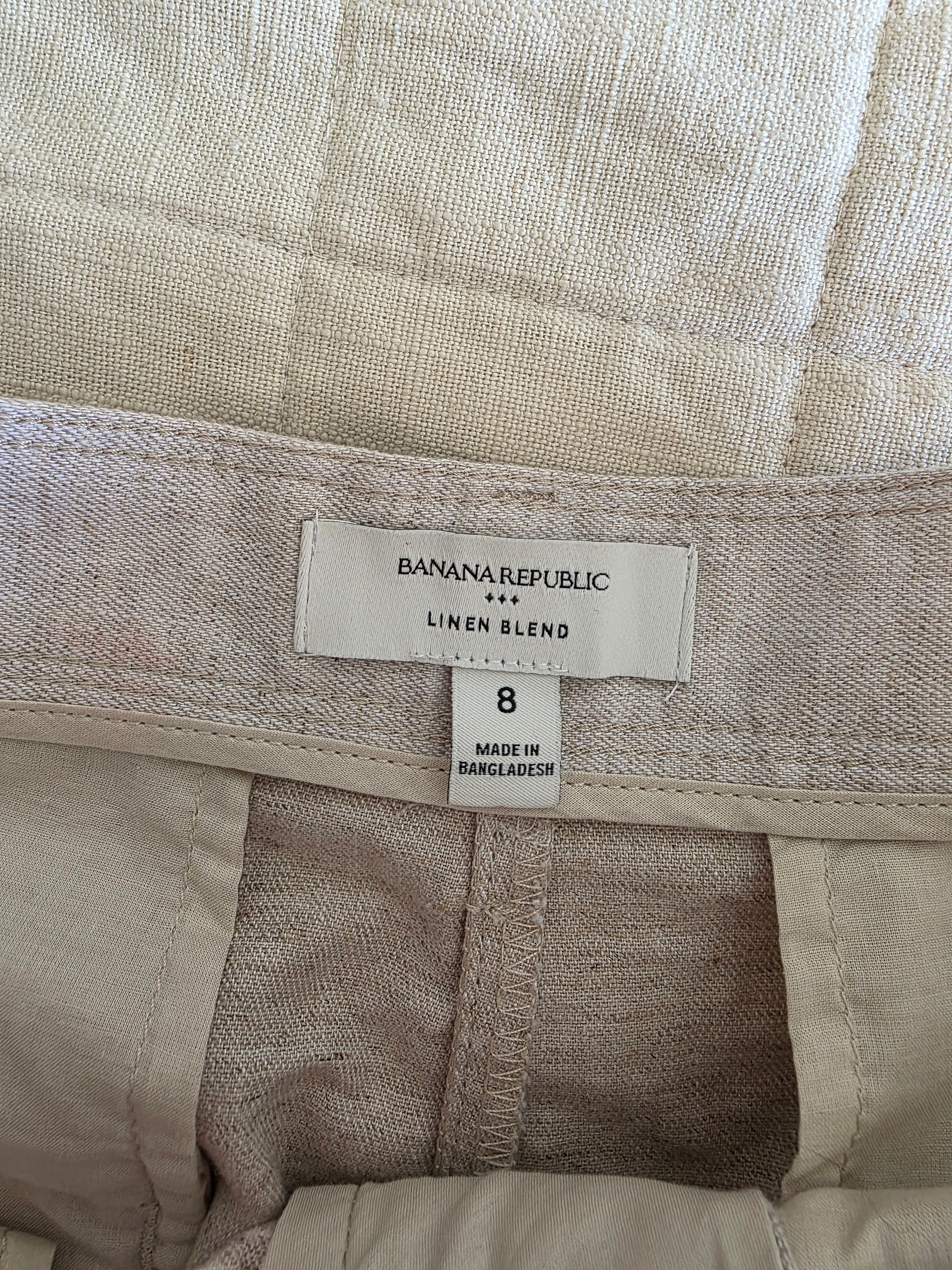 Banana Republic Wide Leg Linen Pants (8)