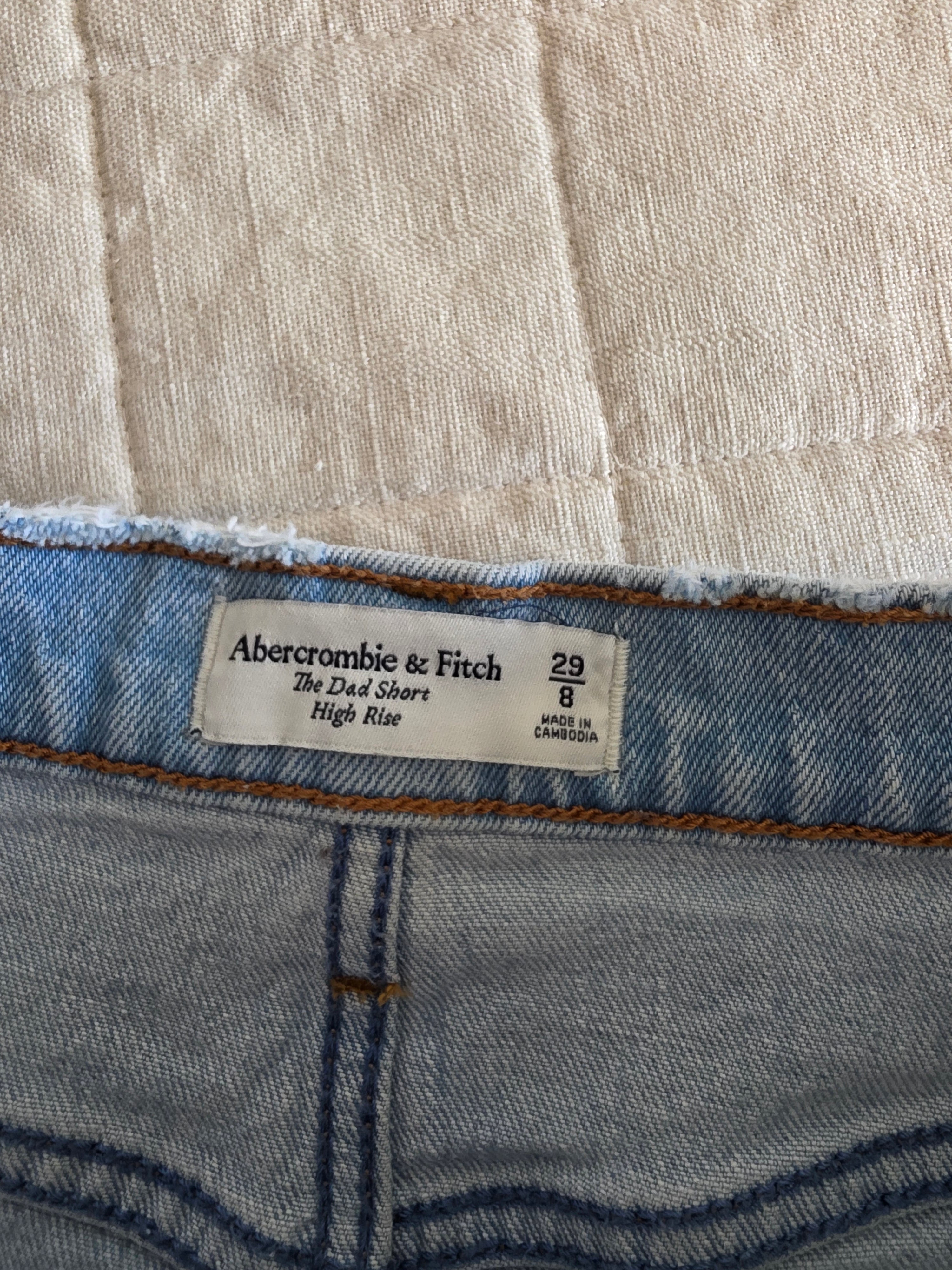Abercrombie Denim Dad Shorts (29/8)