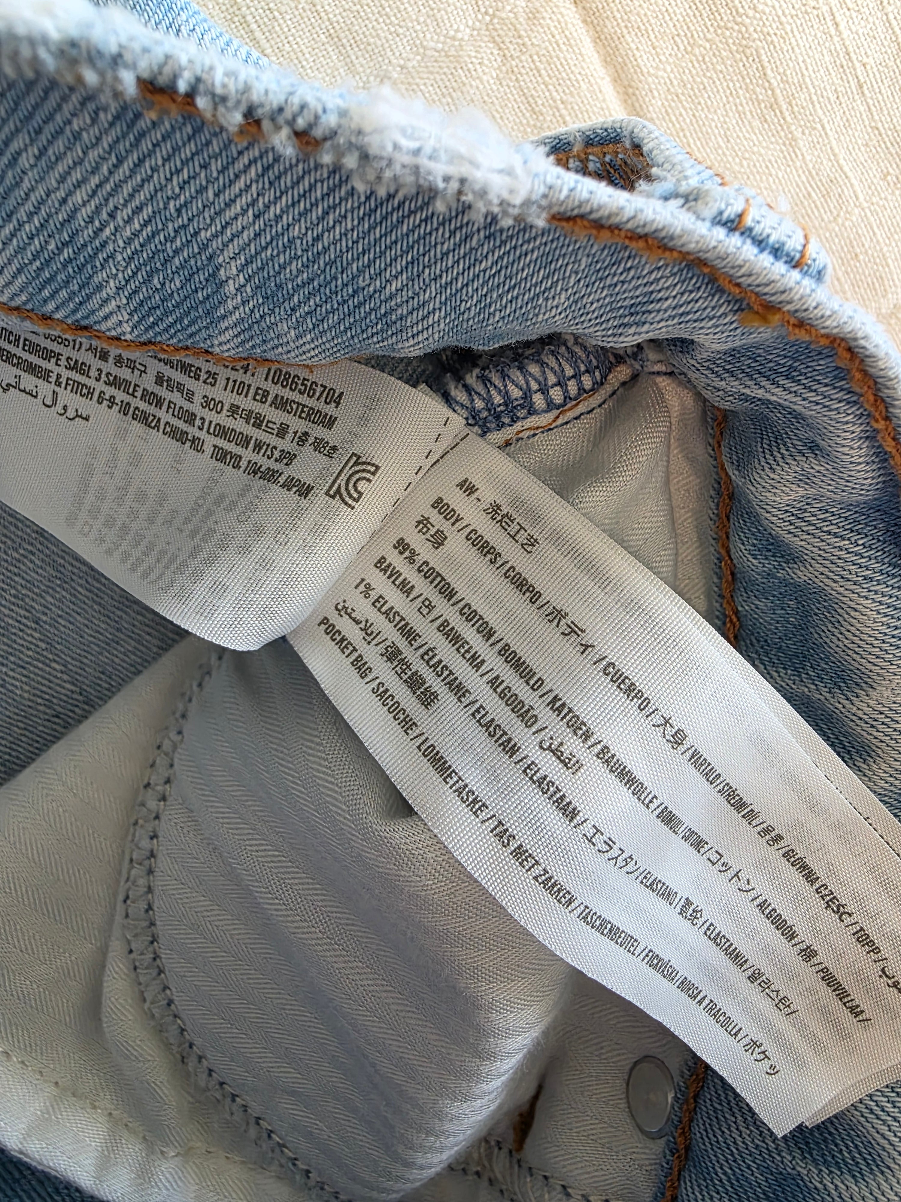 Abercrombie Denim Dad Shorts (29/8)