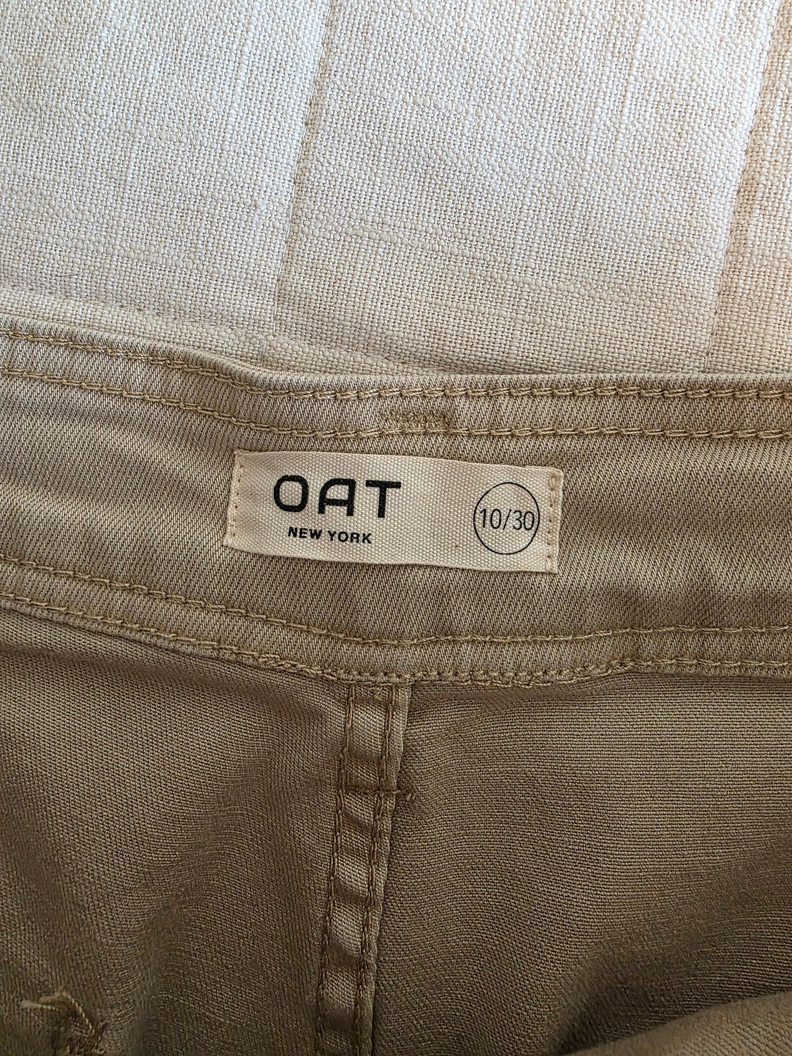 Oat Wide Leg Jeans (10/30)