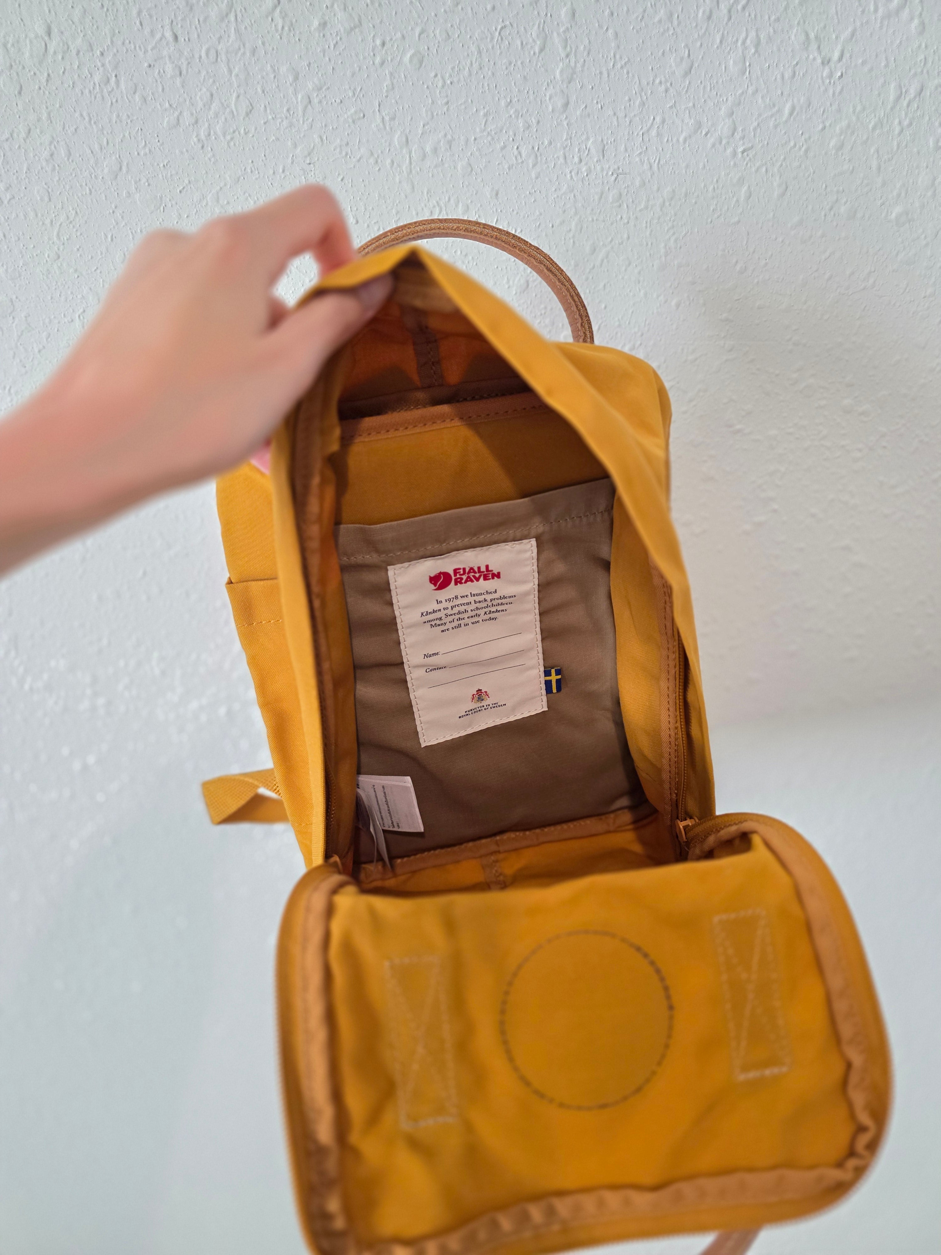 Fjallraven Ochre Mini Backpack