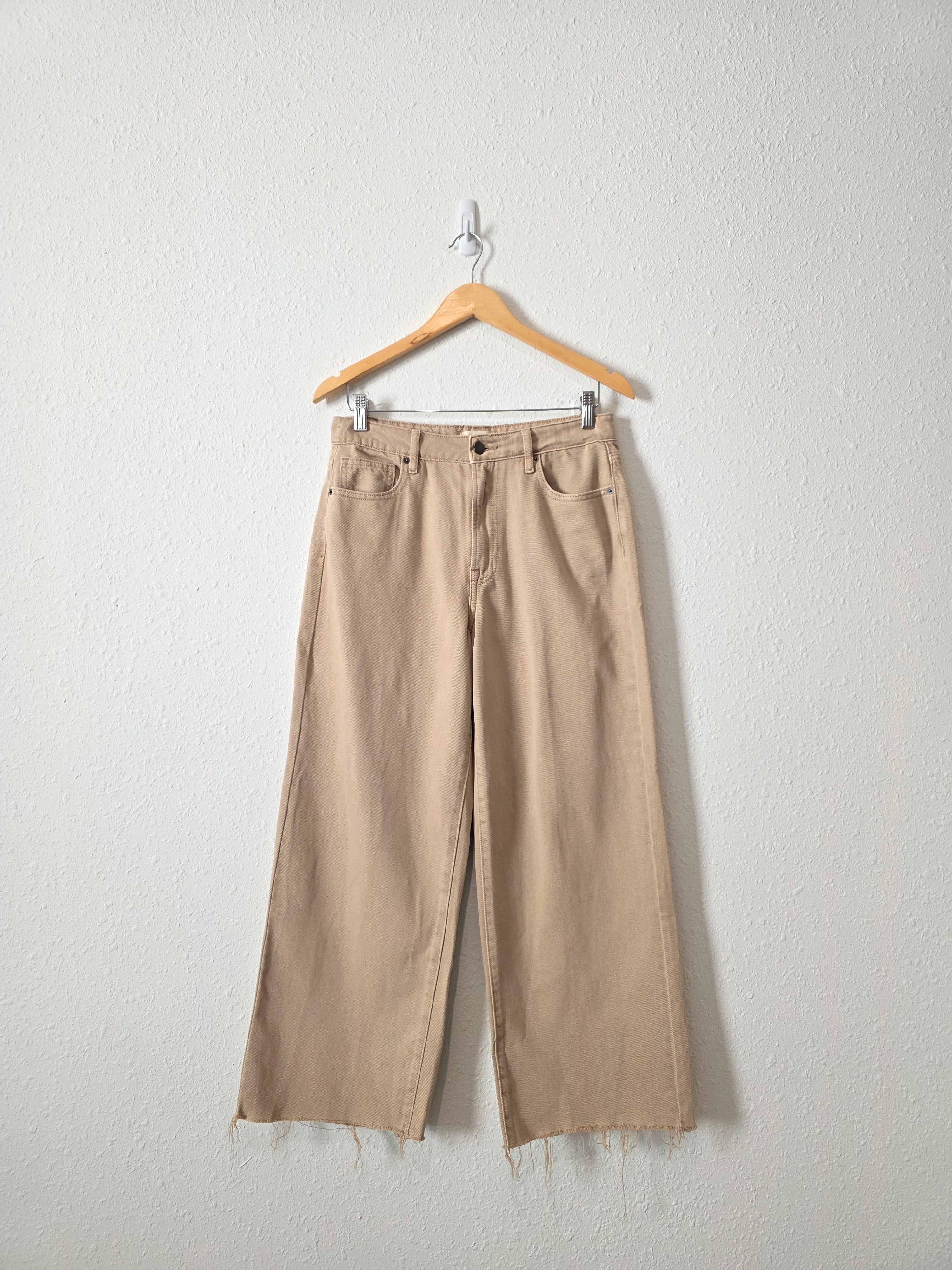 Altar'd State Neutral Wide Leg Jeans (27)