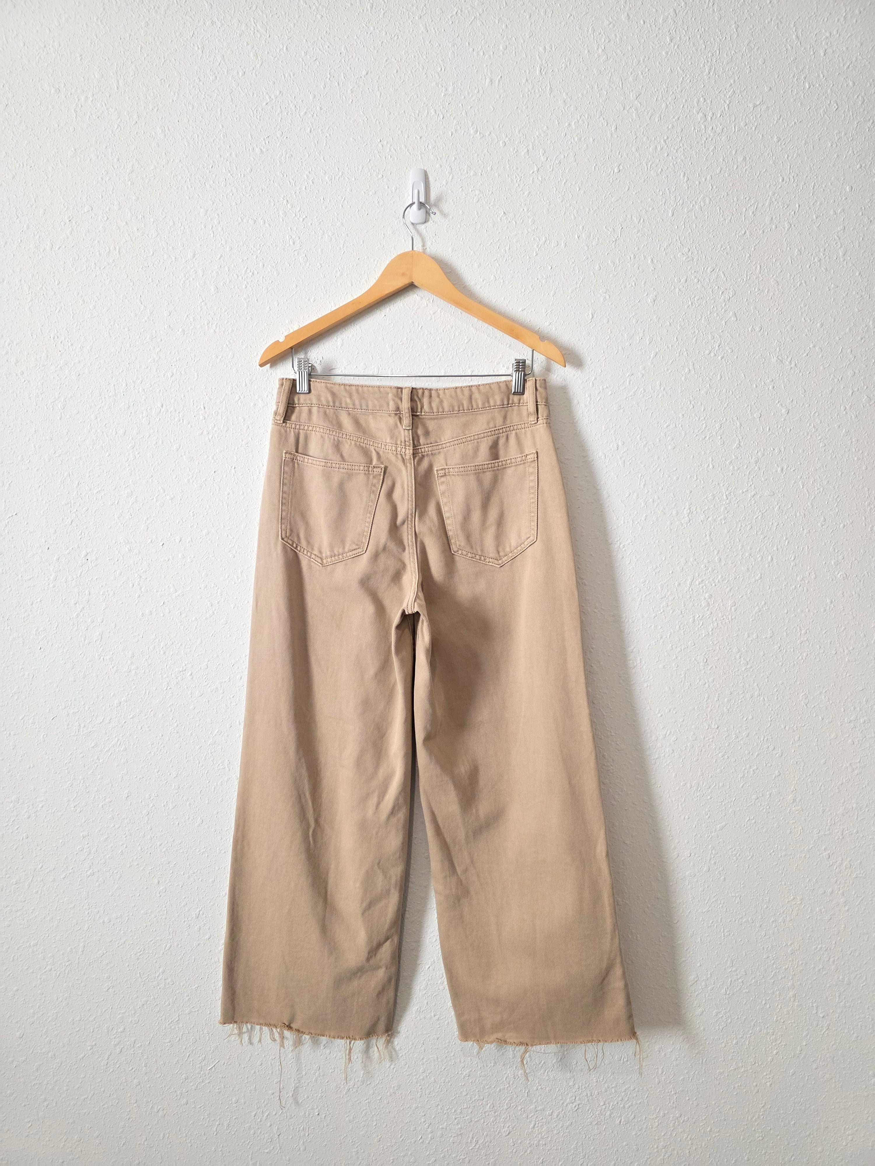 Altar'd State Neutral Wide Leg Jeans (27)
