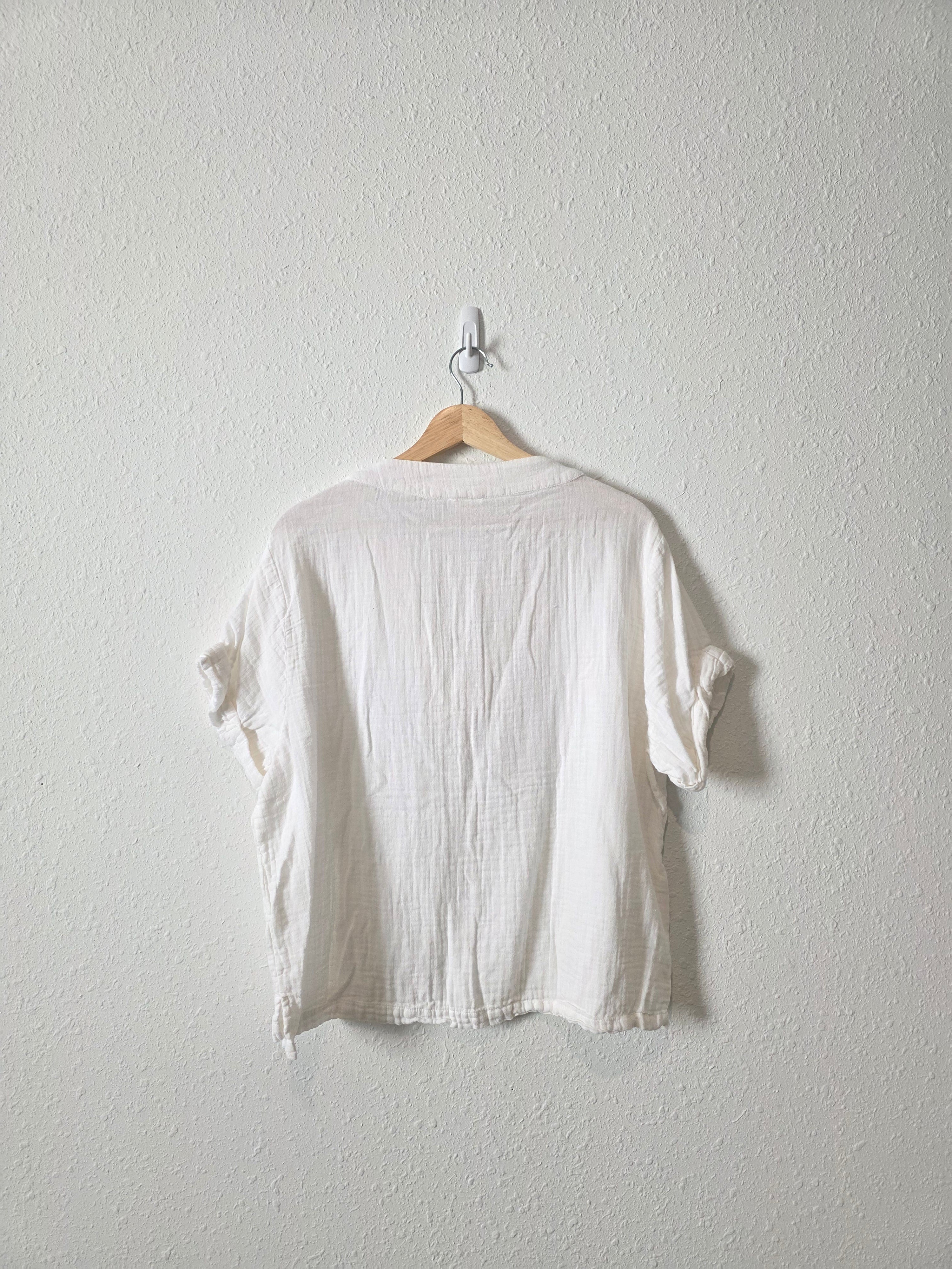 Cotton Gauze Oversized Top (M)