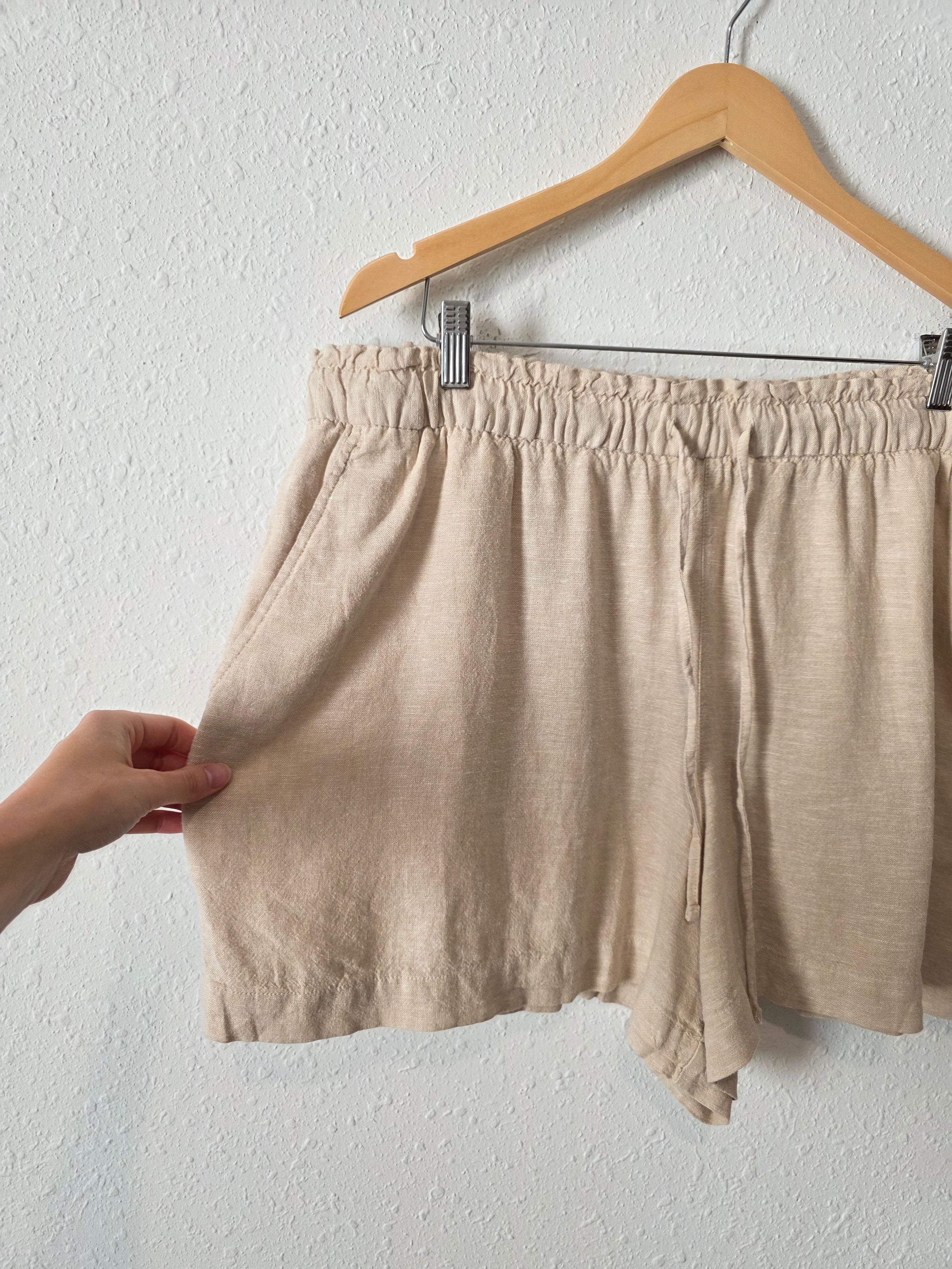Gap Linen Blend Easy Shorts (XL)