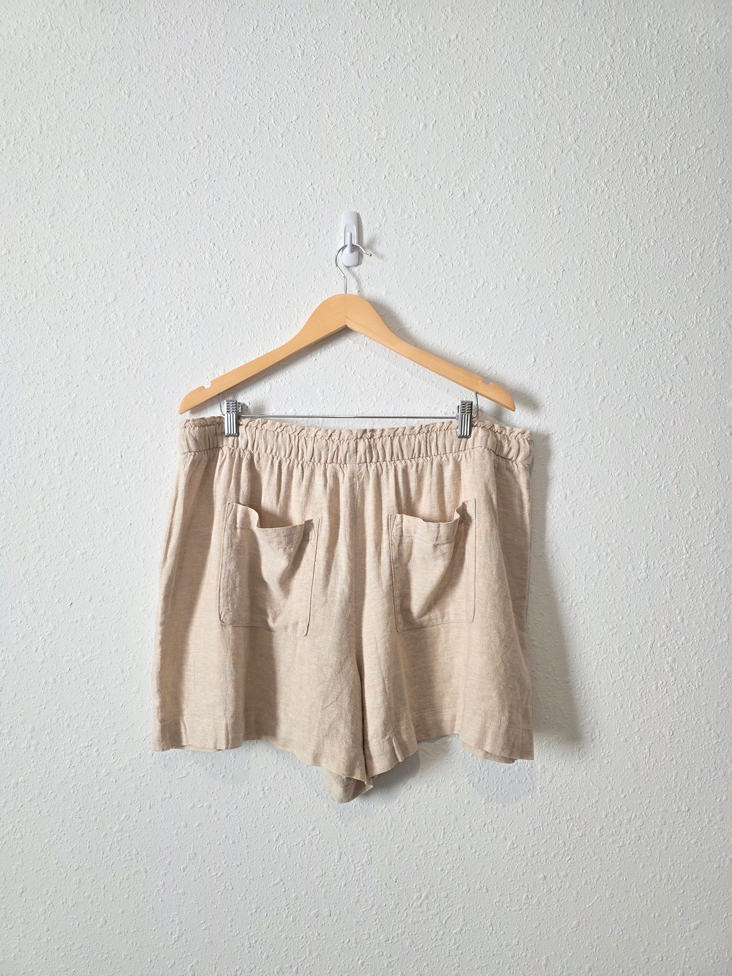 Gap Linen Blend Easy Shorts (XL)
