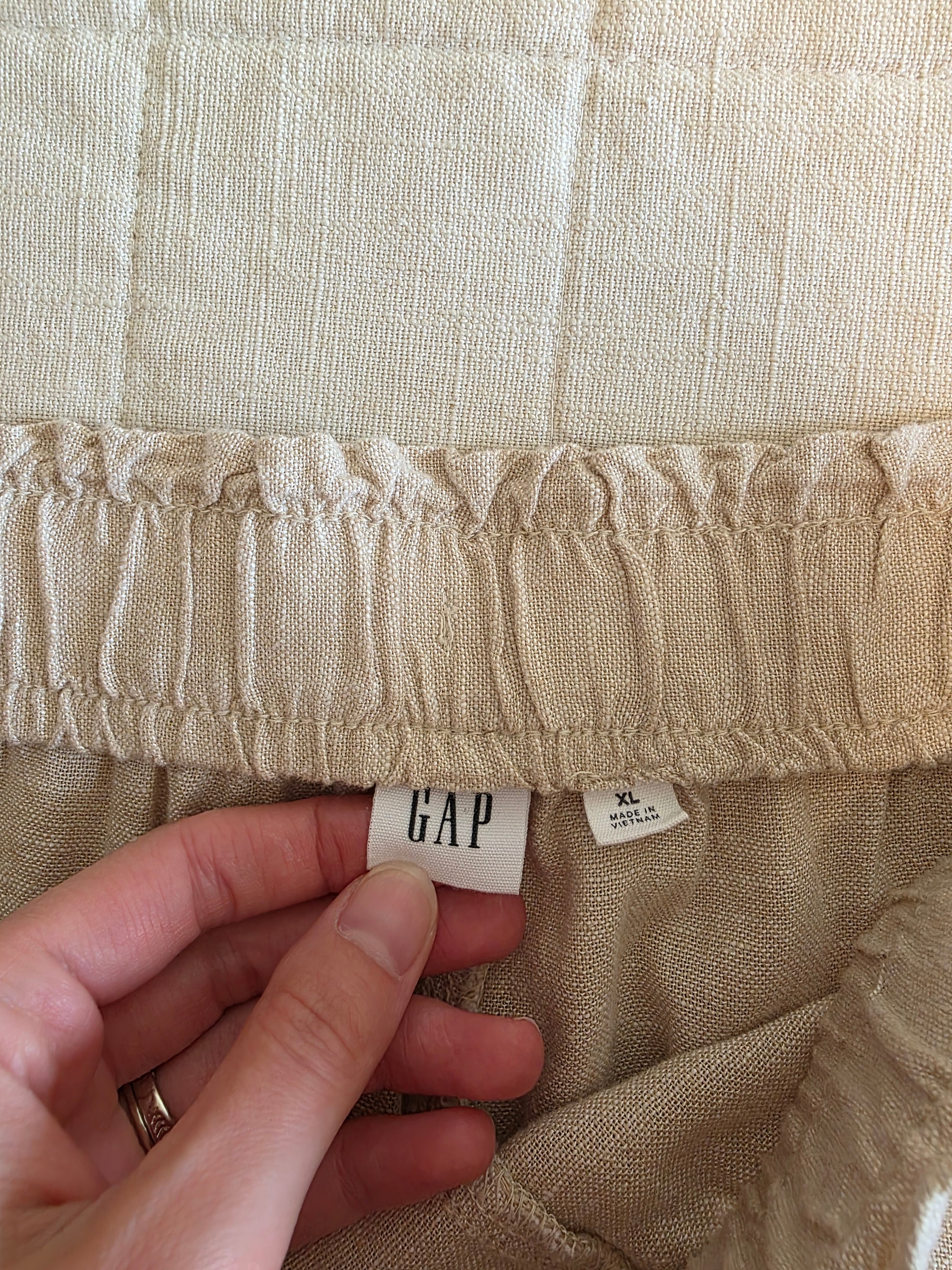 Gap Linen Blend Easy Shorts (XL)