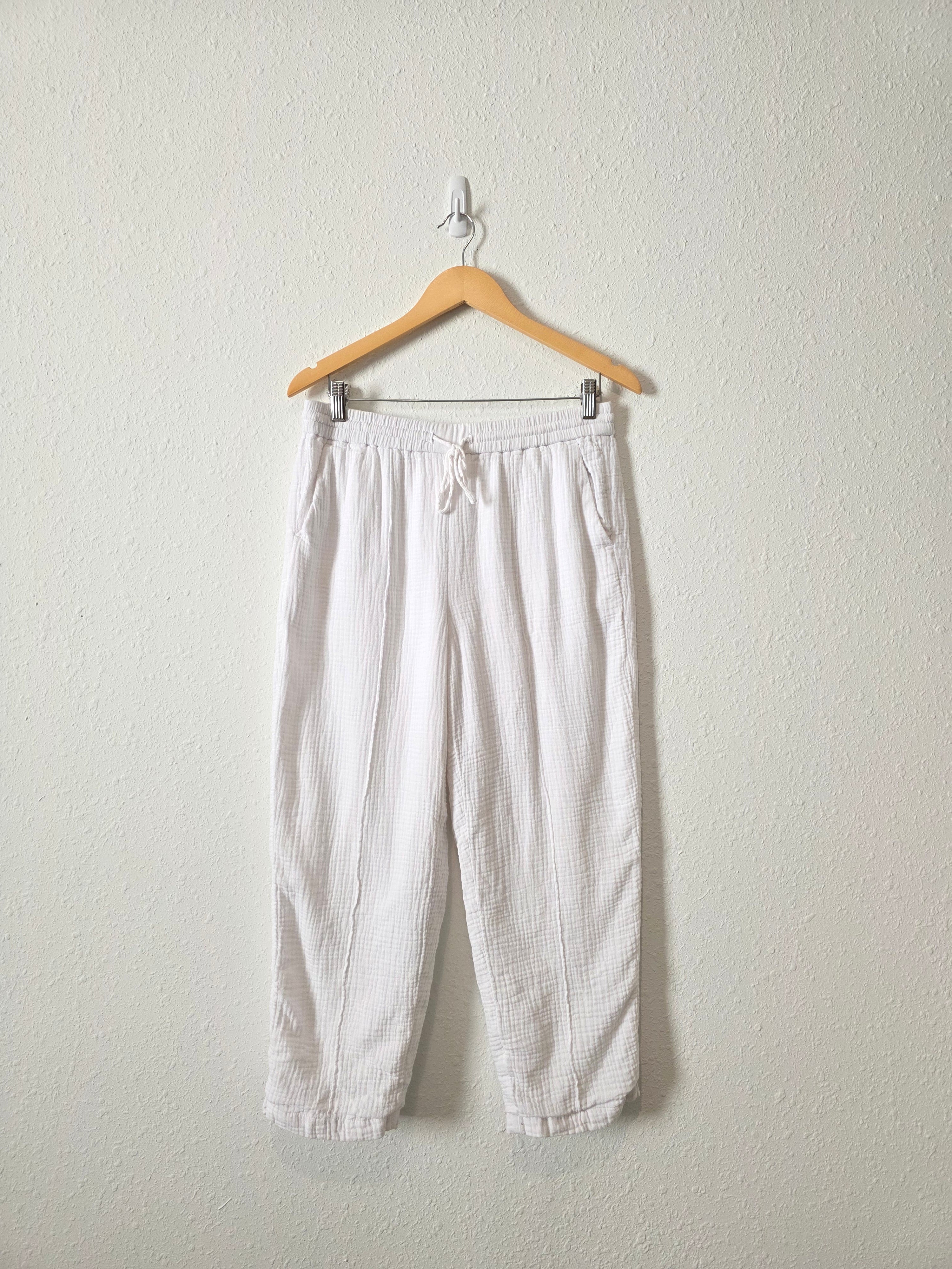 J.Crew Cotton Gauze Pants (M)