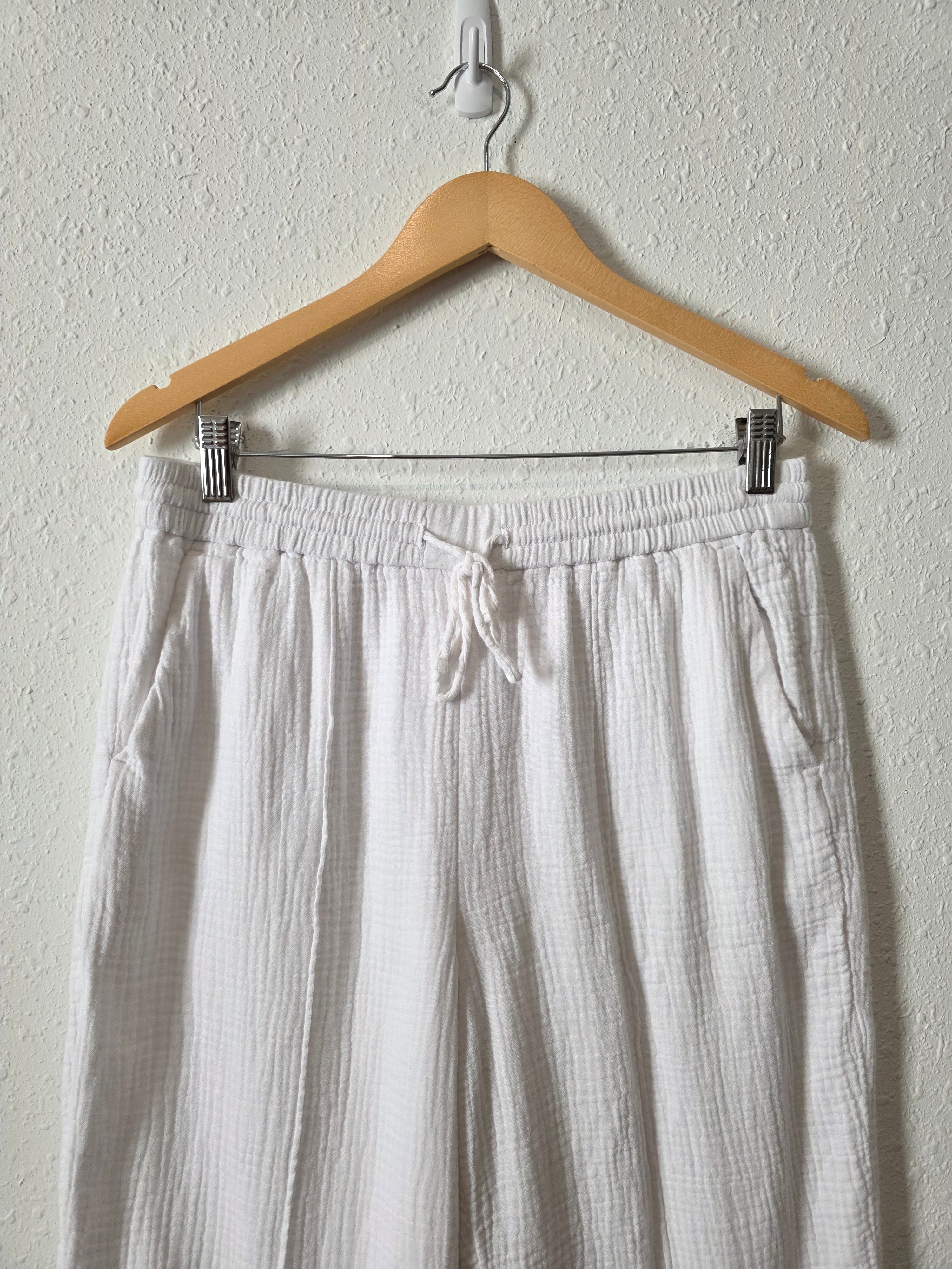 J.Crew Cotton Gauze Pants (M)