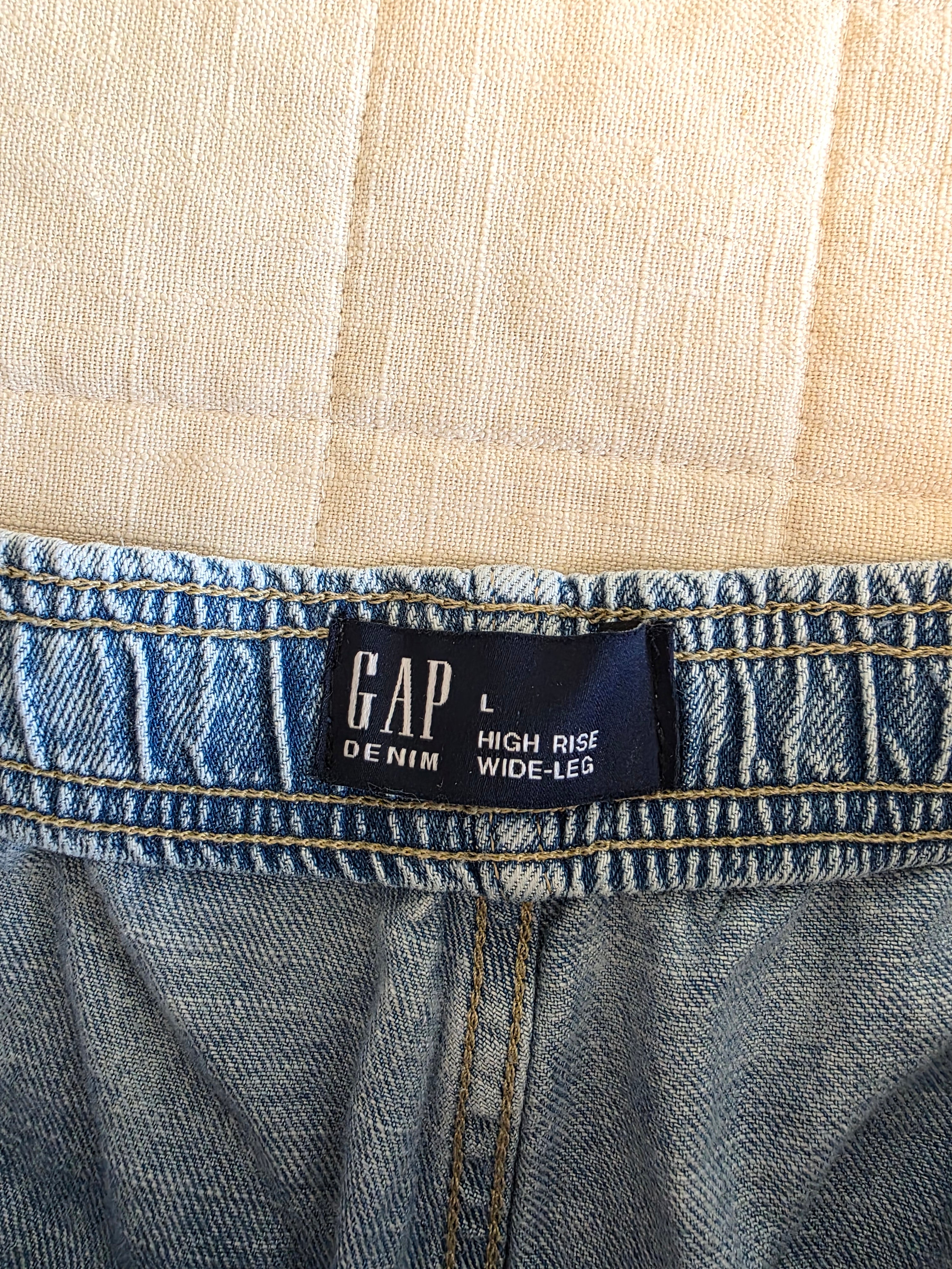 Gap Wide Leg Easy Jeans (L)