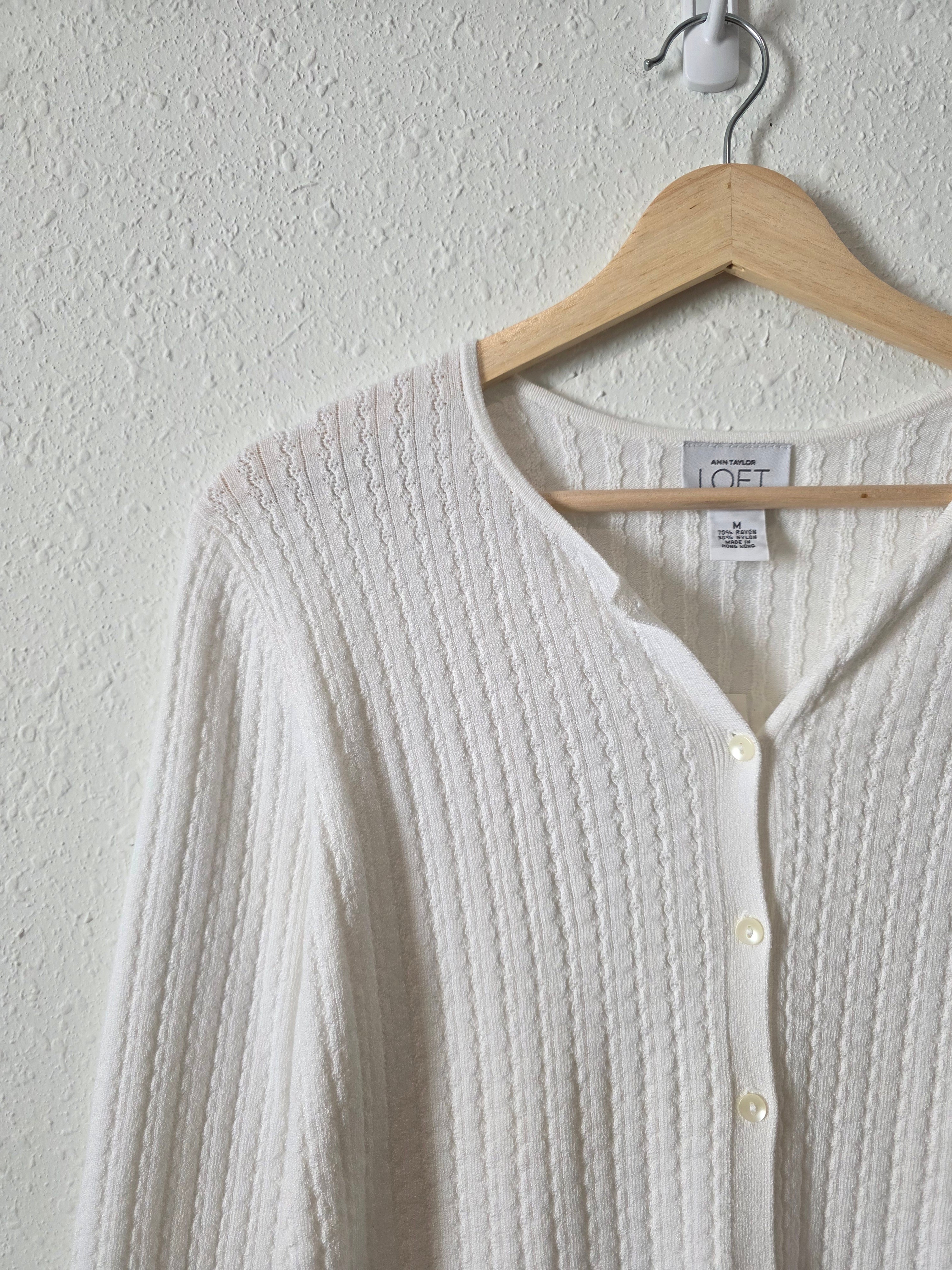 NEW Vintage Loft Cable Knit Sweater (M)