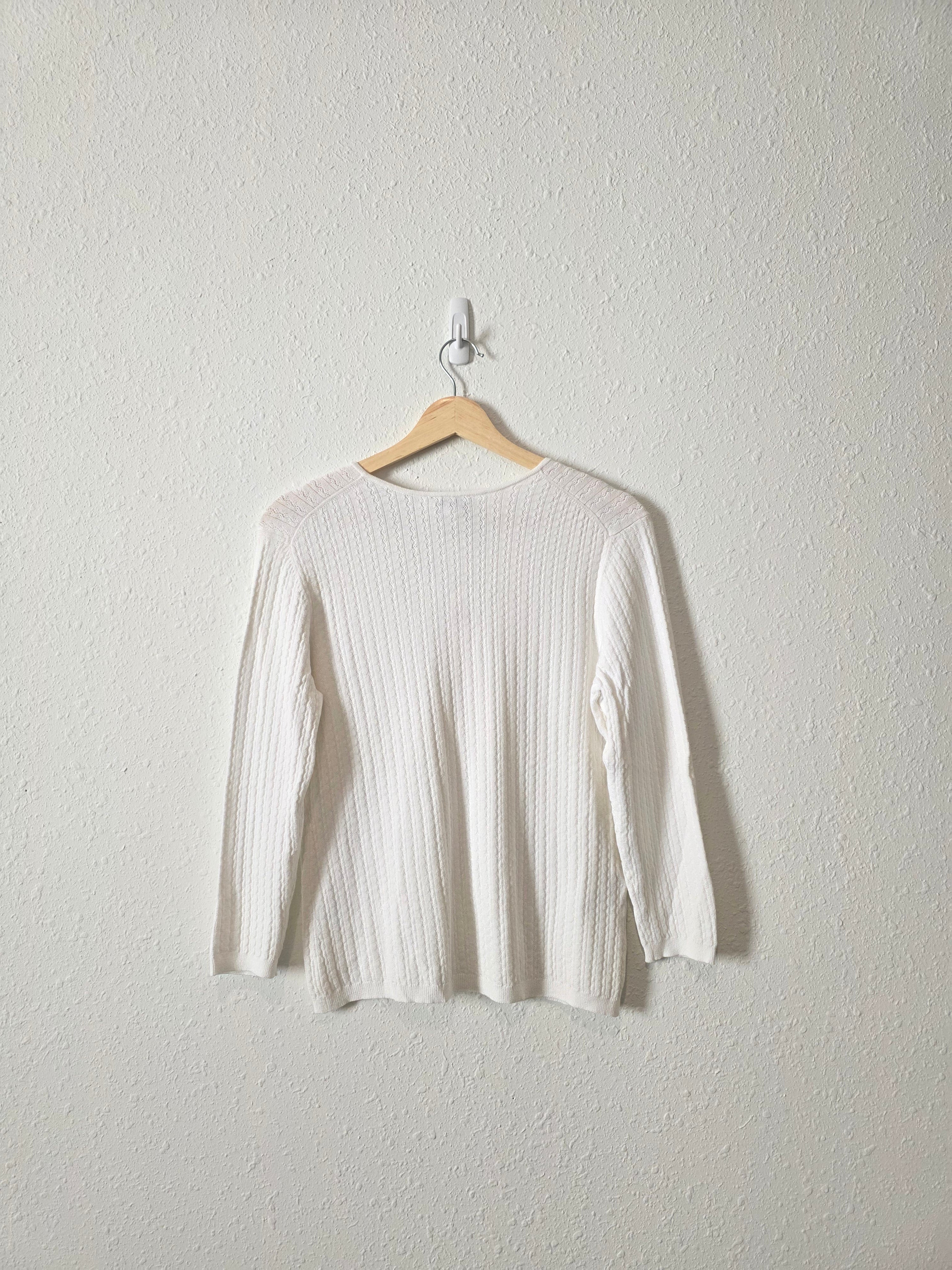 NEW Vintage Loft Cable Knit Sweater (M)
