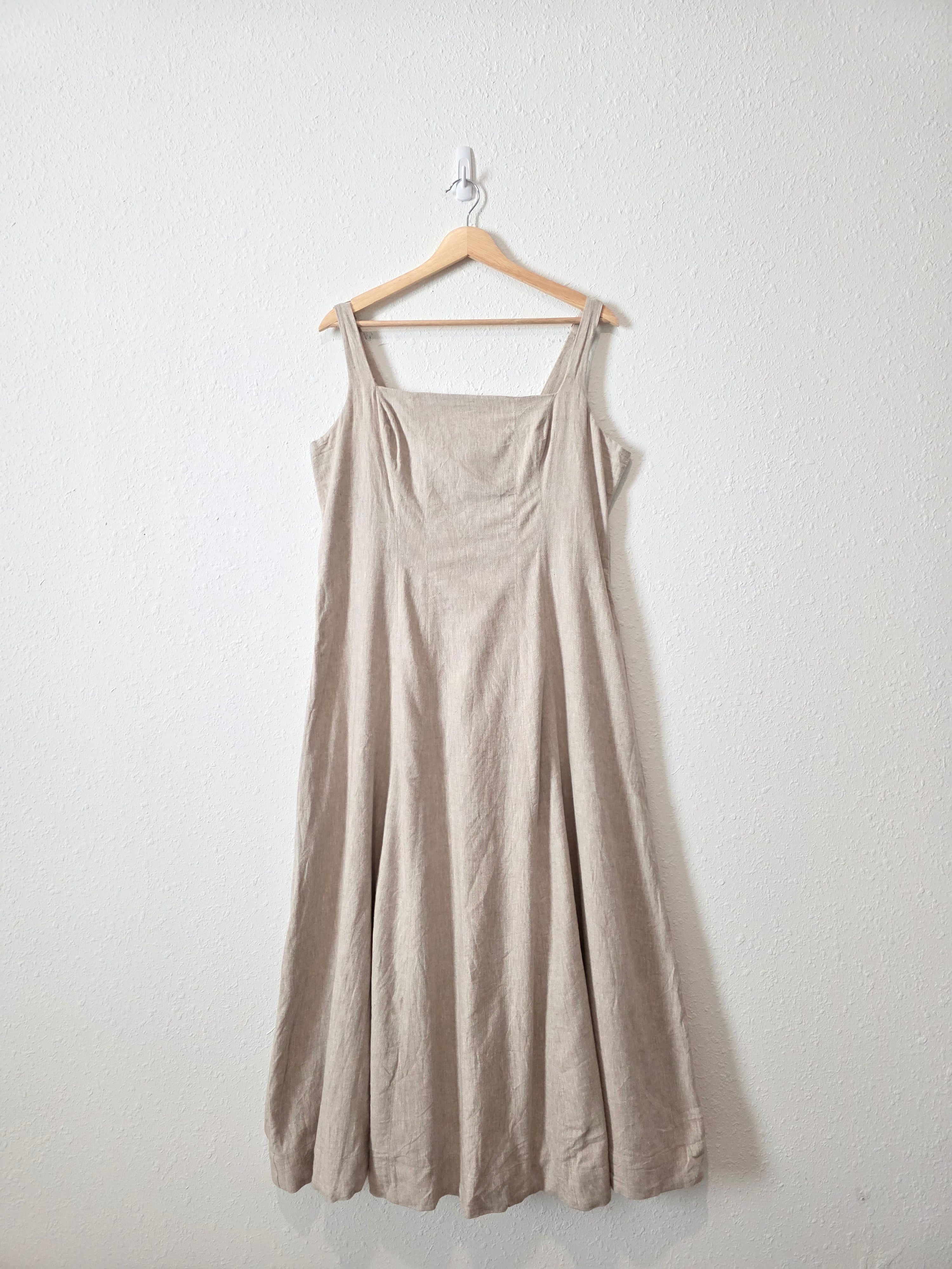 Abercrombie Linen Blend Maxi Dress (XLT)