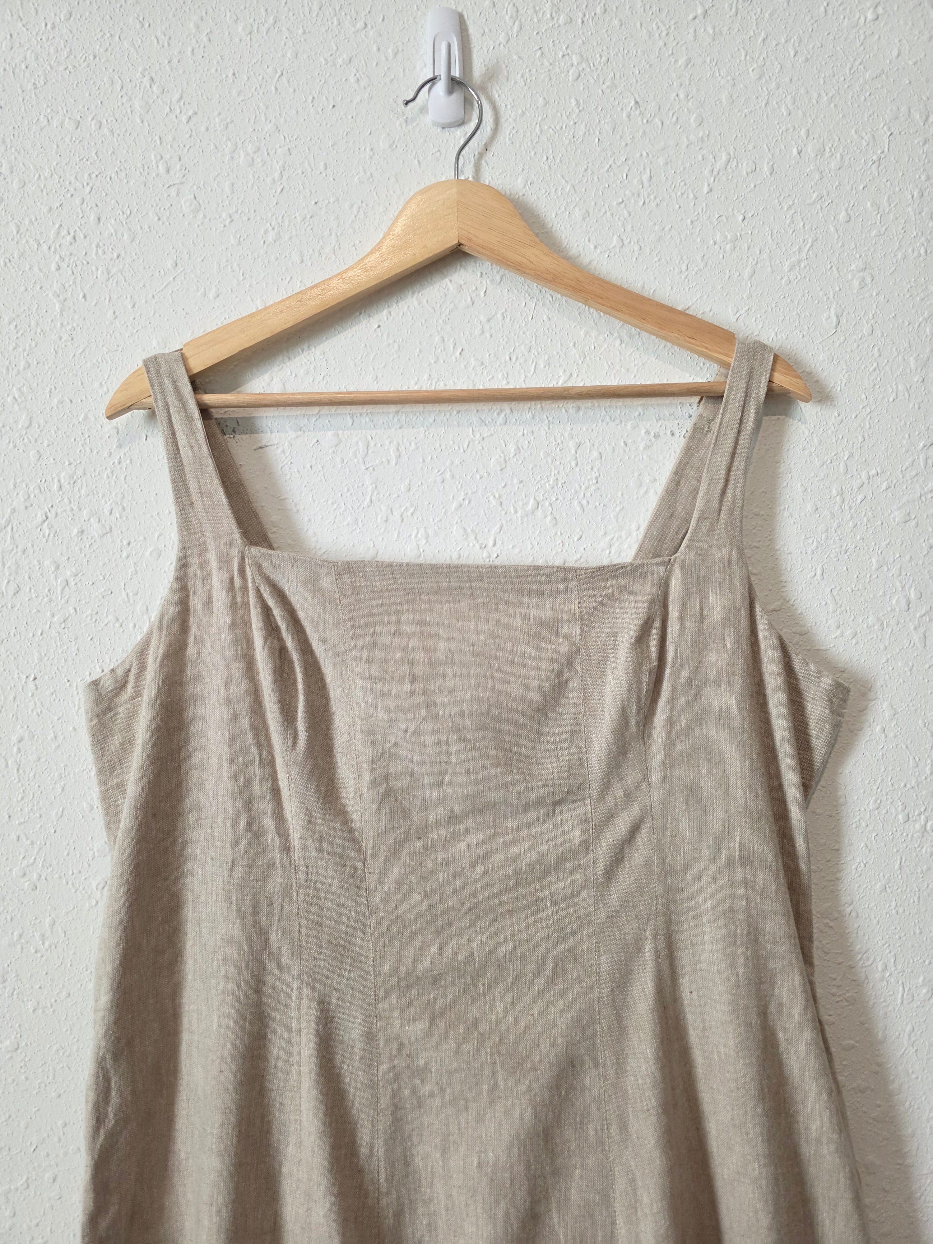 Abercrombie Linen Blend Maxi Dress (XLT)