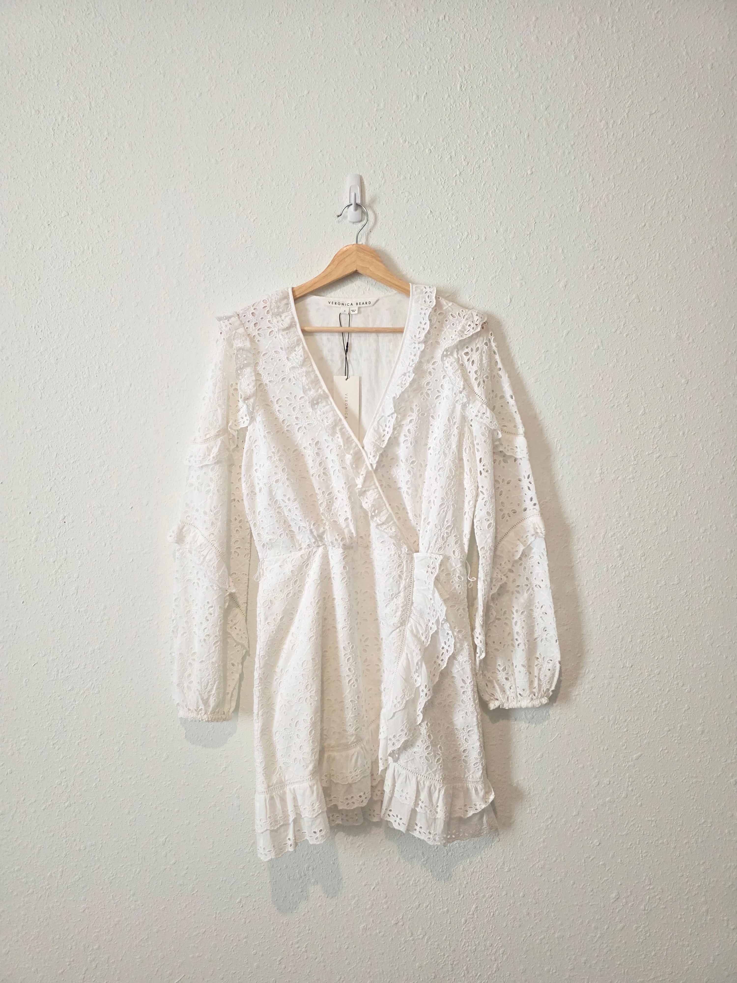NEW Veronica Beard Eyelet Dress (6)