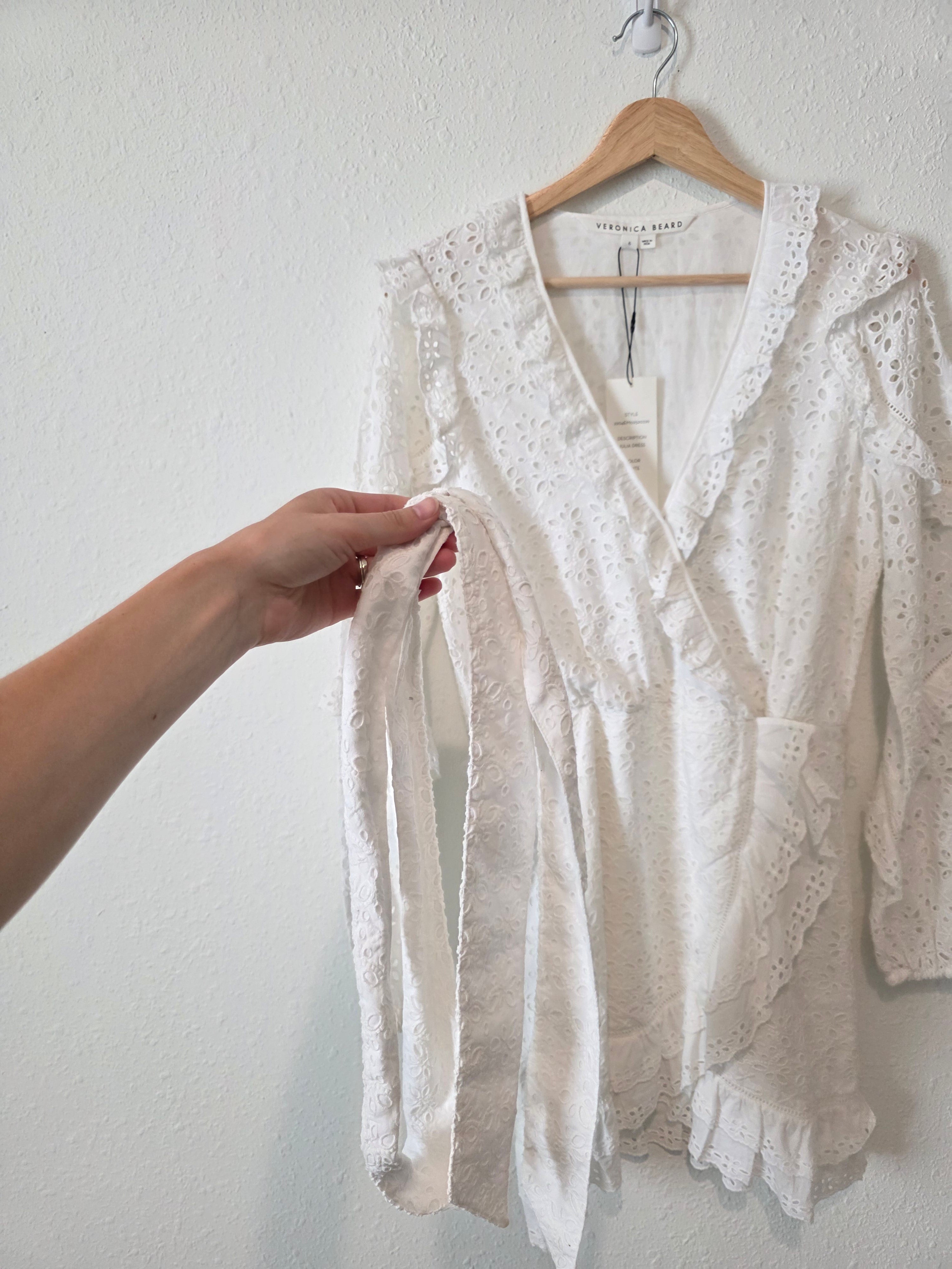NEW Veronica Beard Eyelet Dress (6)