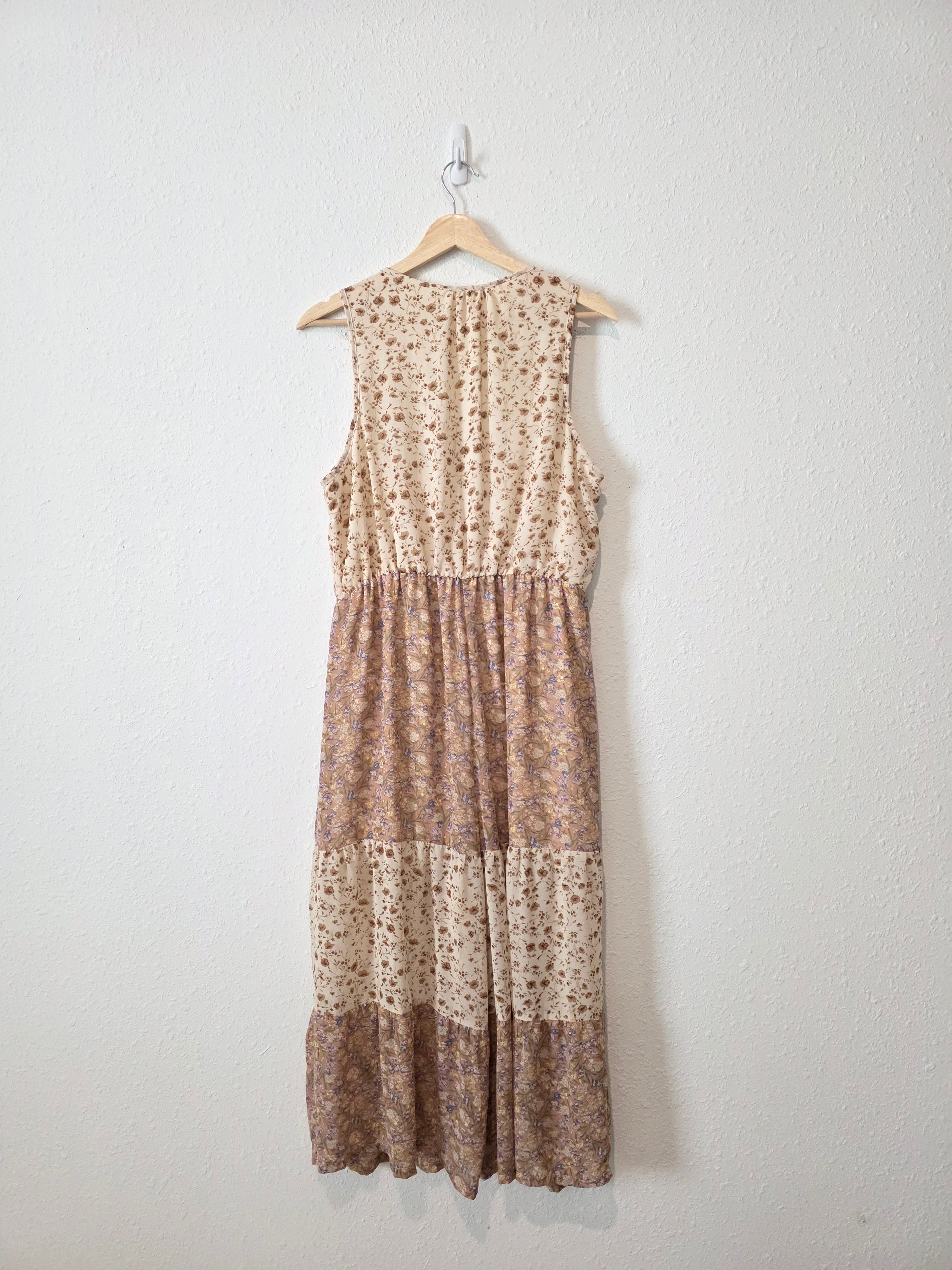 Floral Wide Leg Jumpsuit (L)