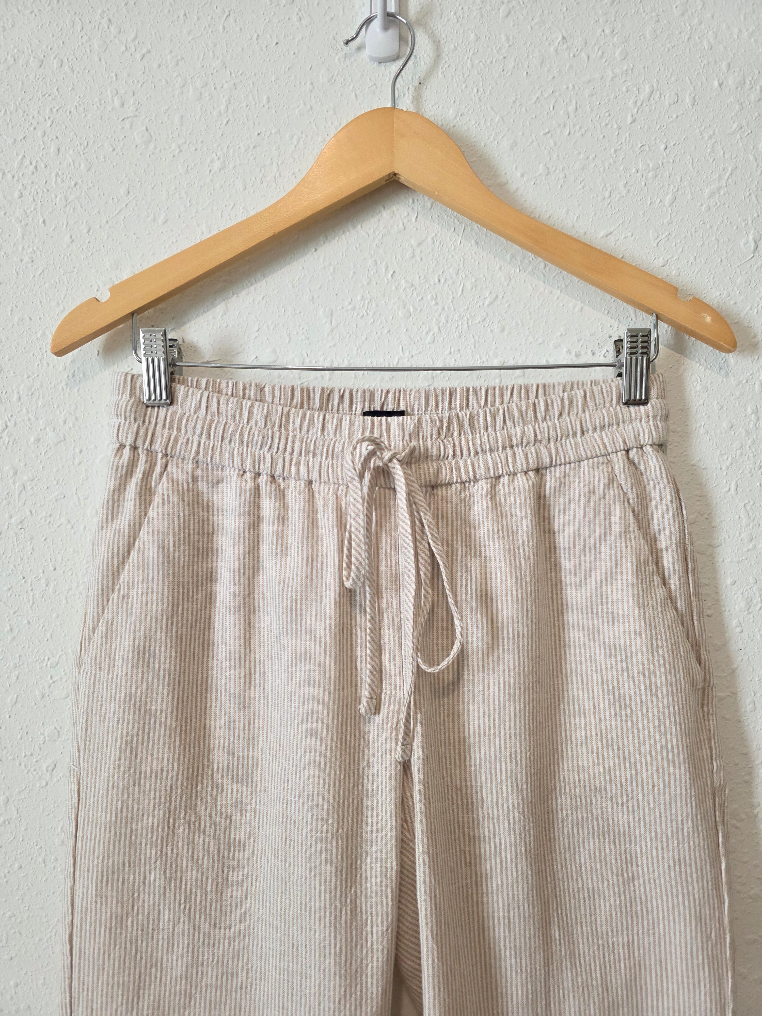 J.Crew Striped Linen Blend Pants (2)