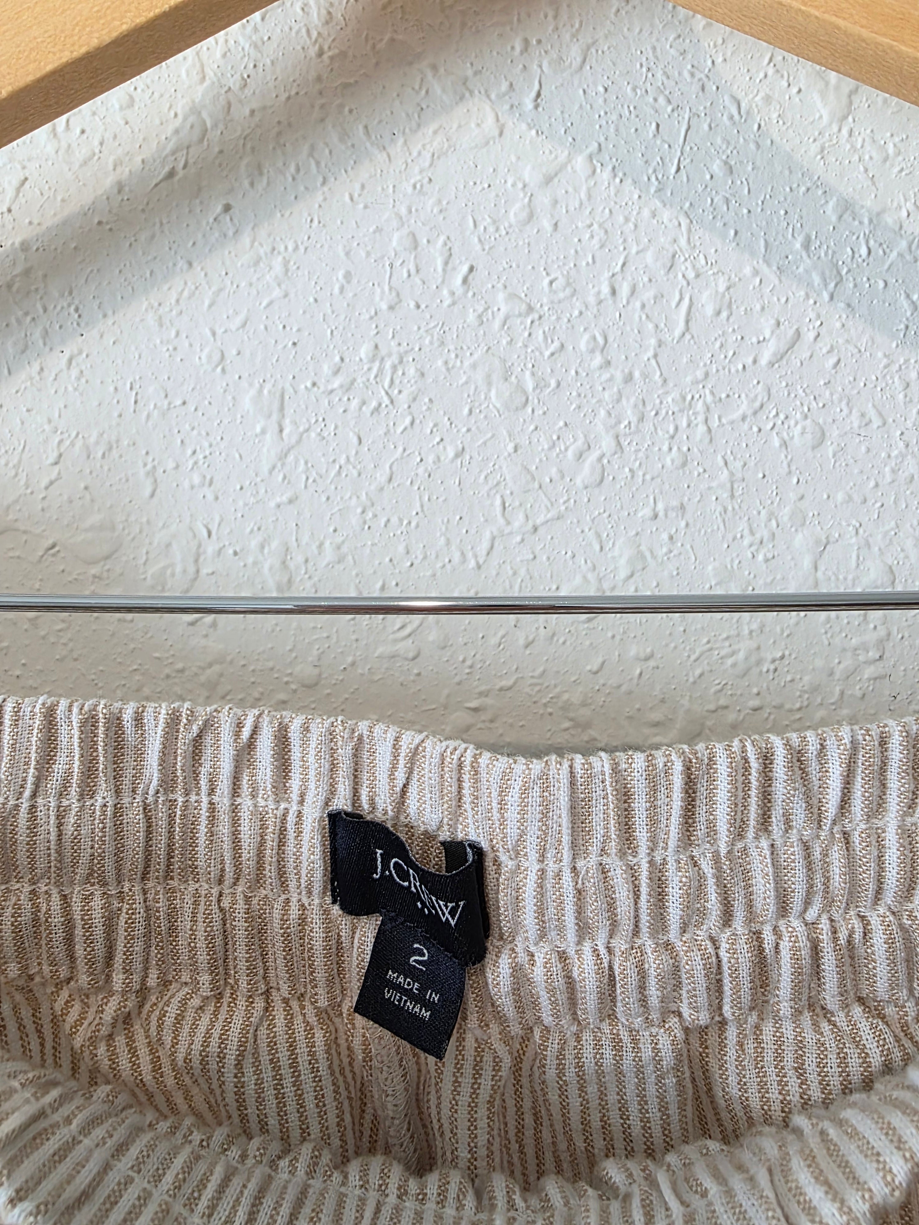 J.Crew Striped Linen Blend Pants (2)